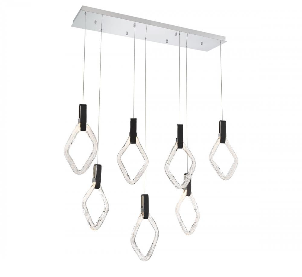 Catania Rectangular LED Chandelier