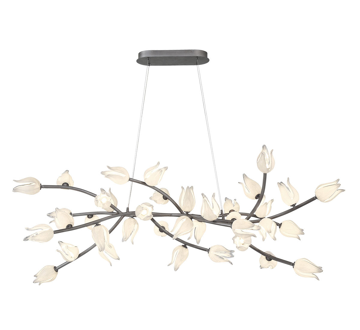 Belluno 37 Light Oval LED Chandelier