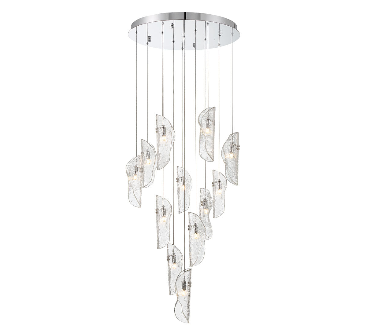 Sorrento 12 Light Round LED Chandelier