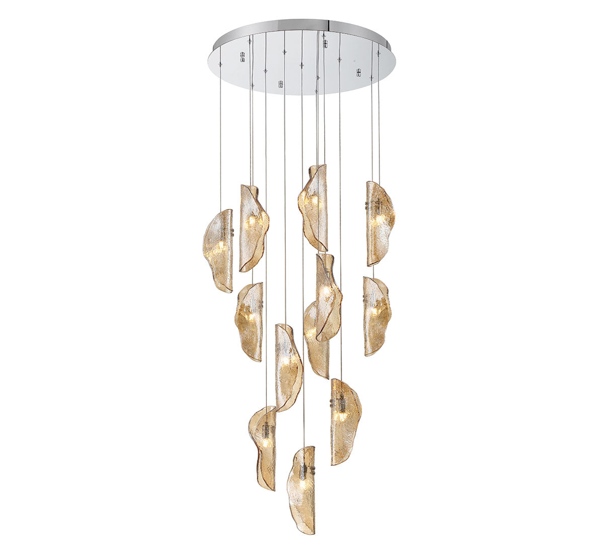 Sorrento 12 Light Round LED Chandelier
