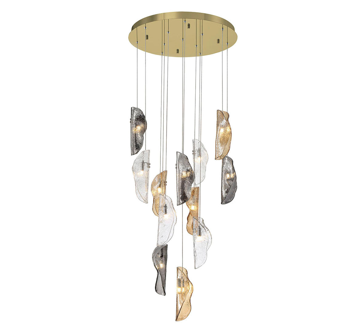 Sorrento 12 Light Round LED Chandelier