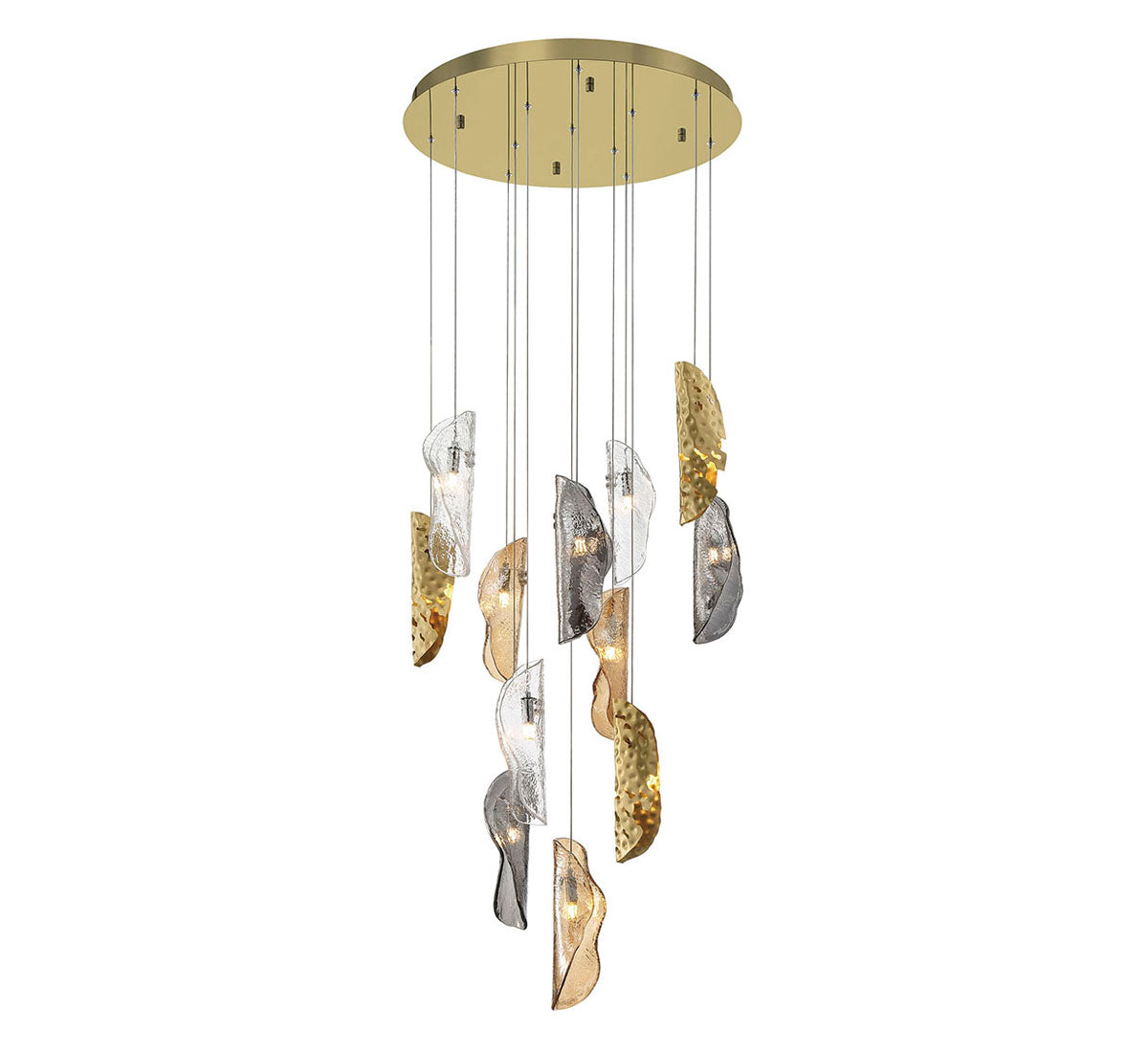 Sorrento 12 Light Round LED Chandelier