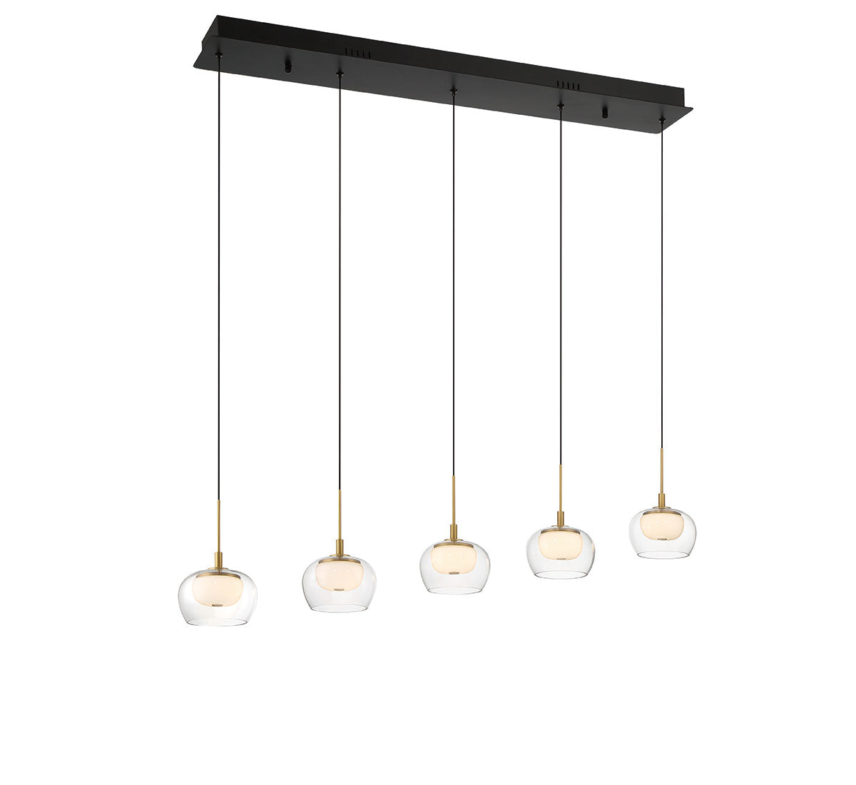 Manarola 5 Light Linear LED Chandelier
