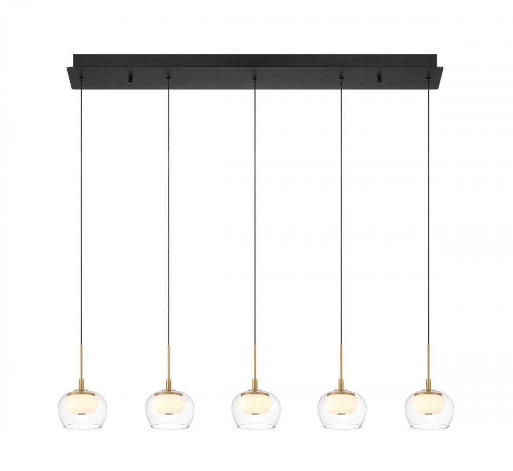 Manarola Linear LED Chandelier