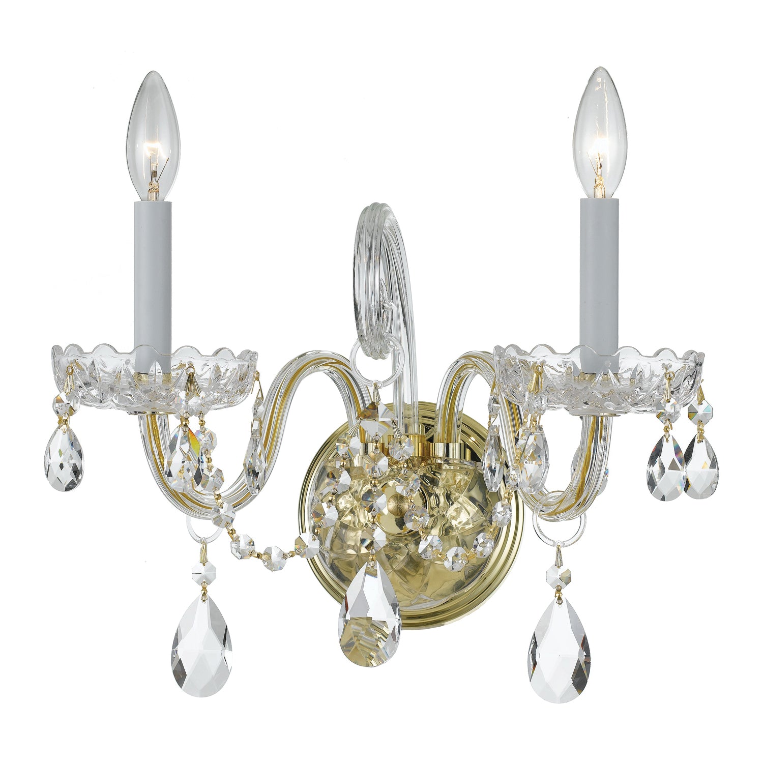 Traditional Crystal Sconce