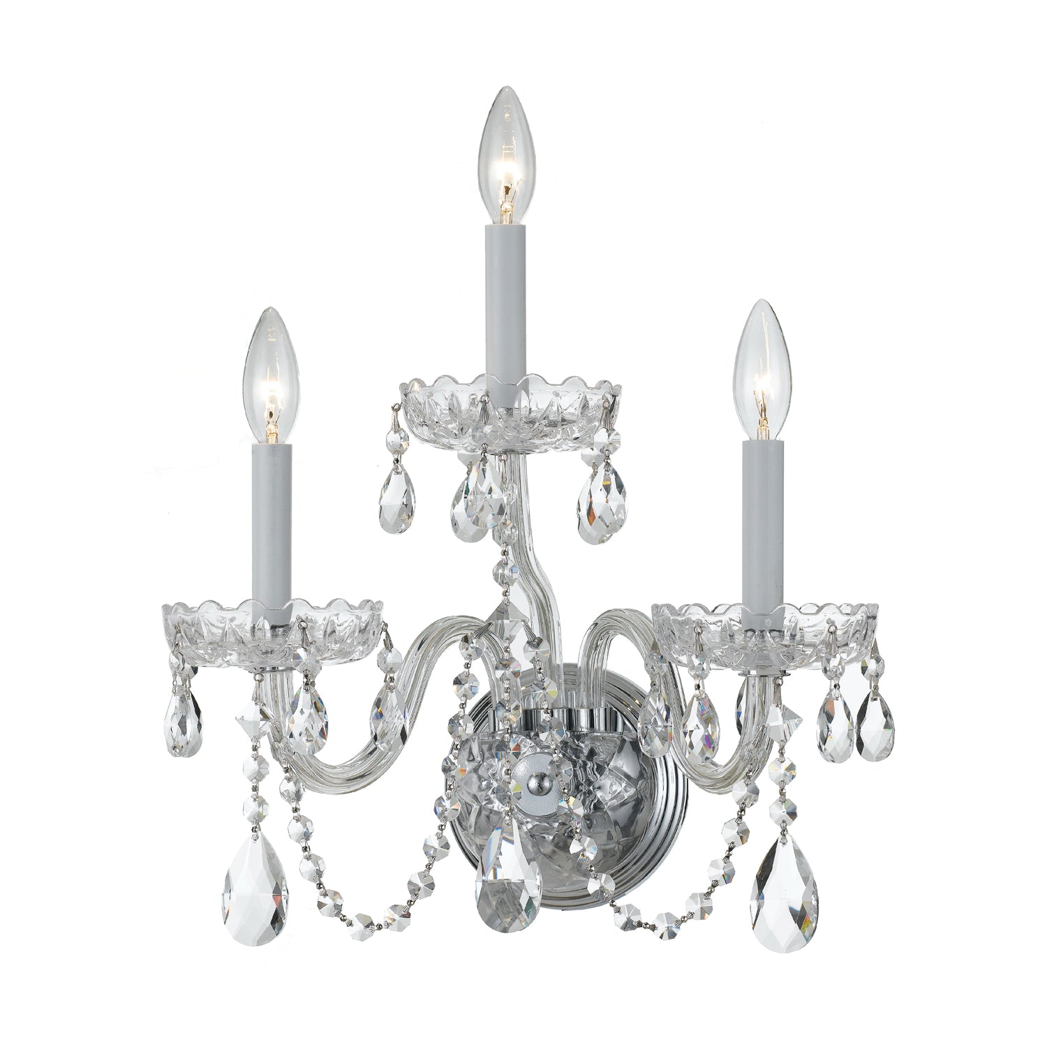 Traditional Crystal Sconce