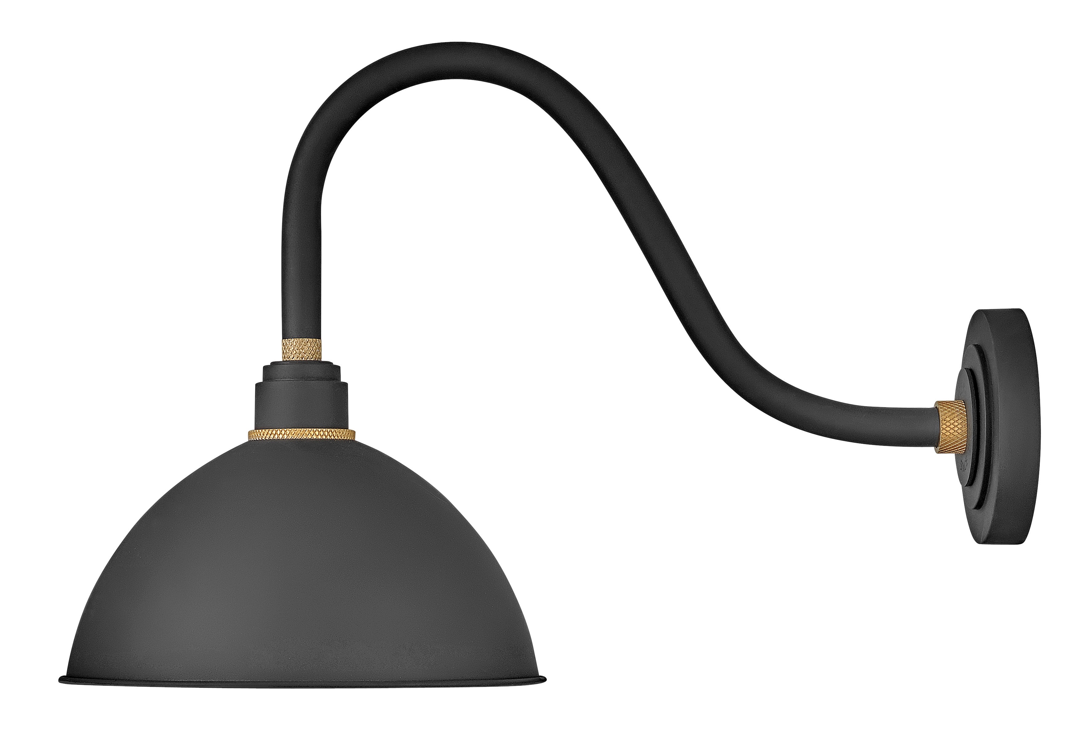 Foundry Dome Medium Gooseneck Barn Light