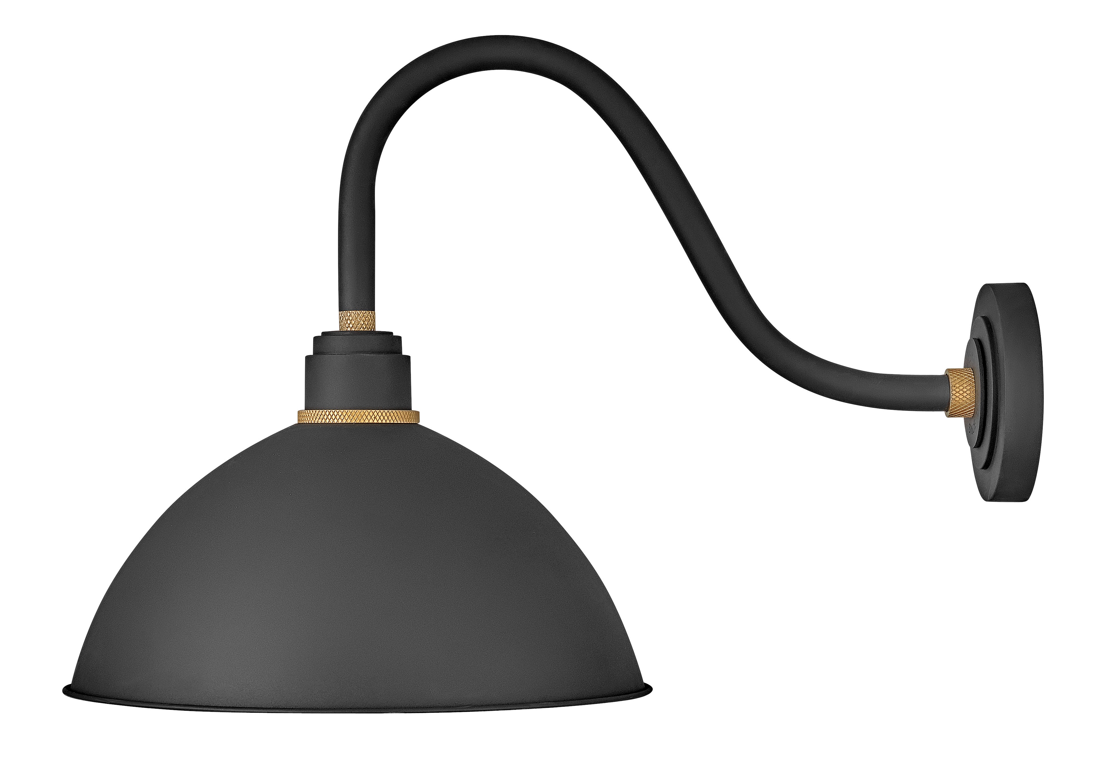Foundry Dome Medium Gooseneck Barn Light
