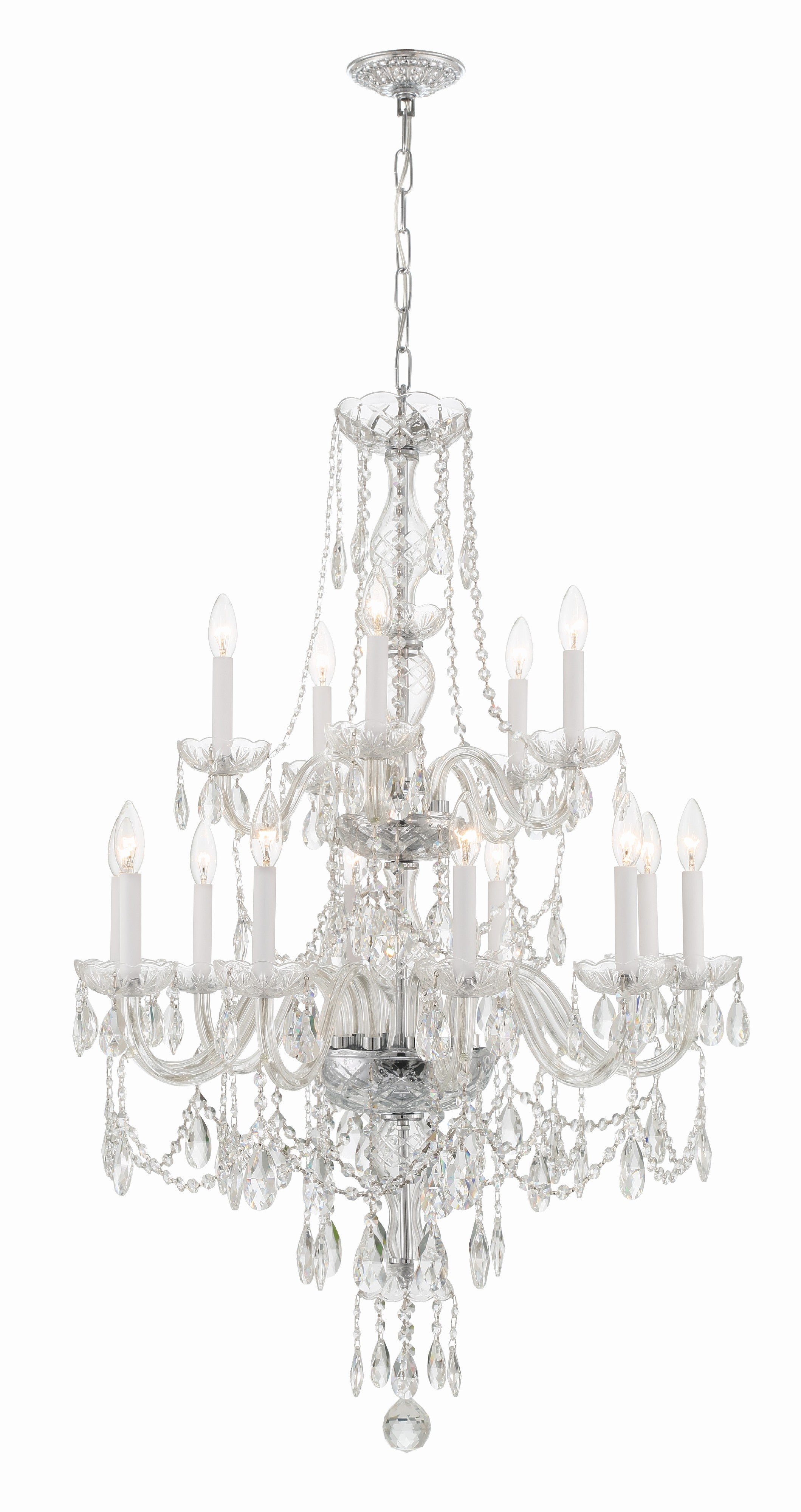 Traditional Crystal 32'' Chandelier