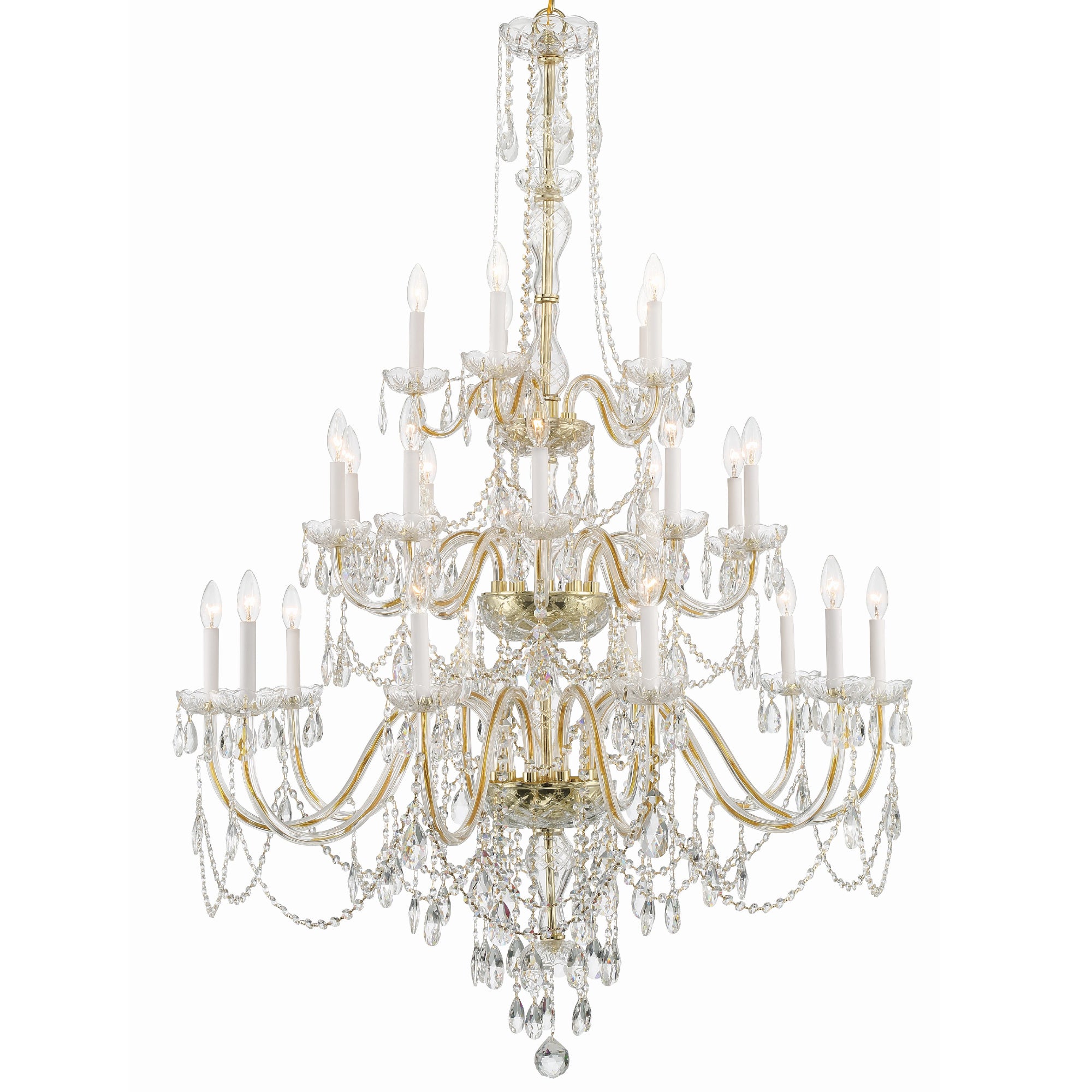 Traditional Crystal 45'' Chandelier