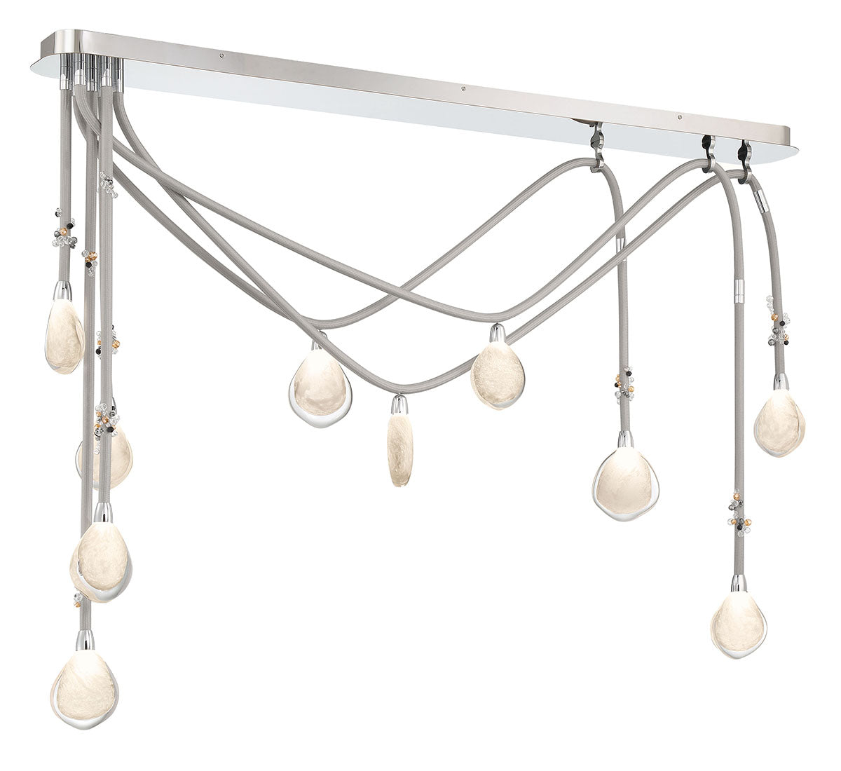 Bellissima 10 Light Linear Chandelier