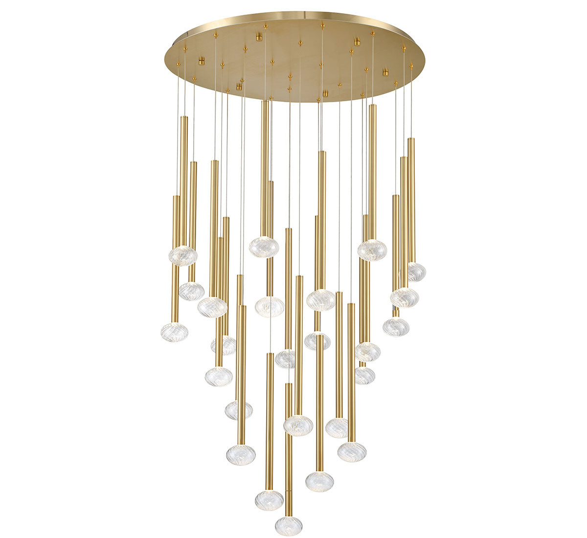 Soffio 25 Light Round LED Chandelier