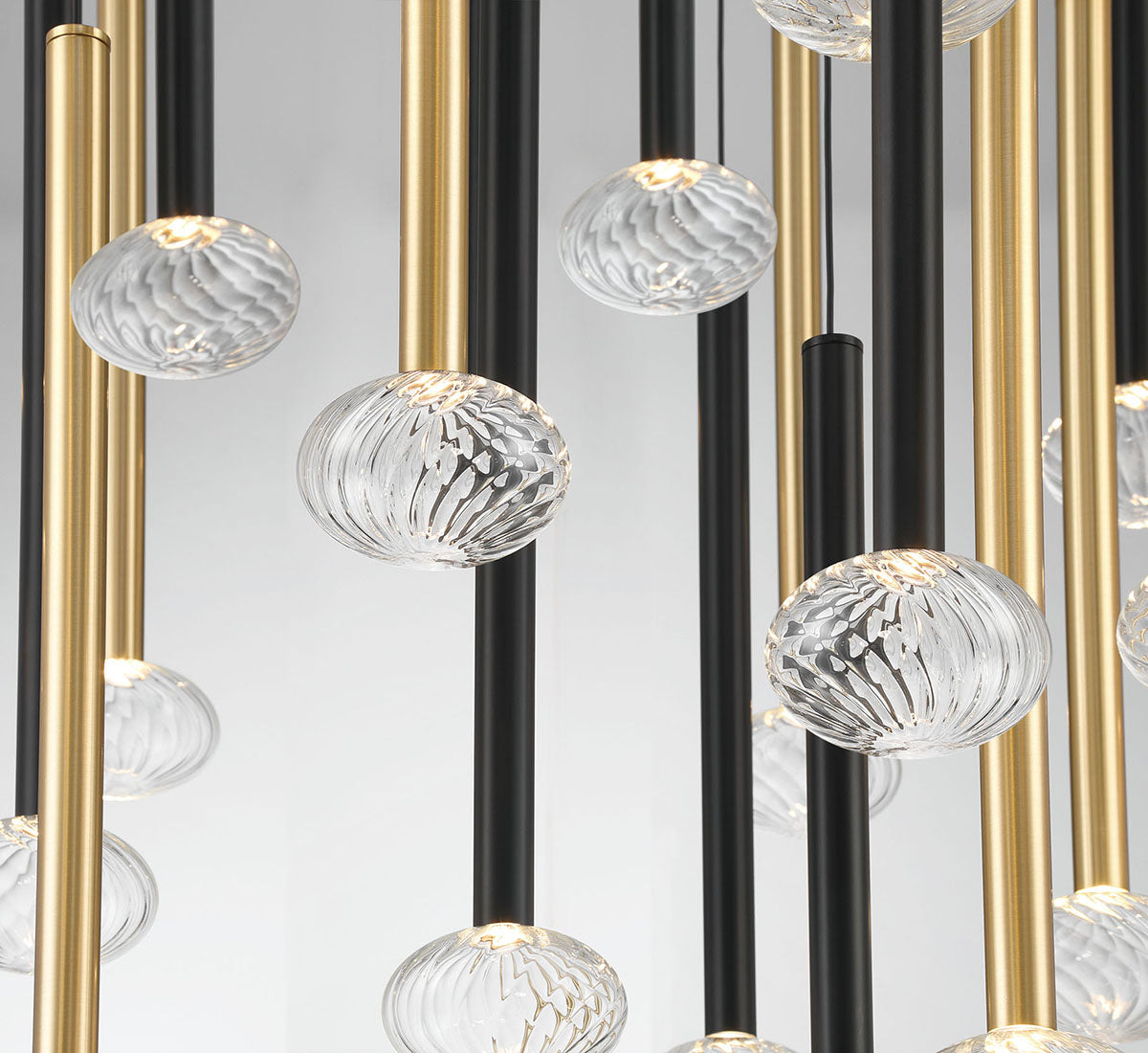 Soffio 44 Light Round LED Chandelier