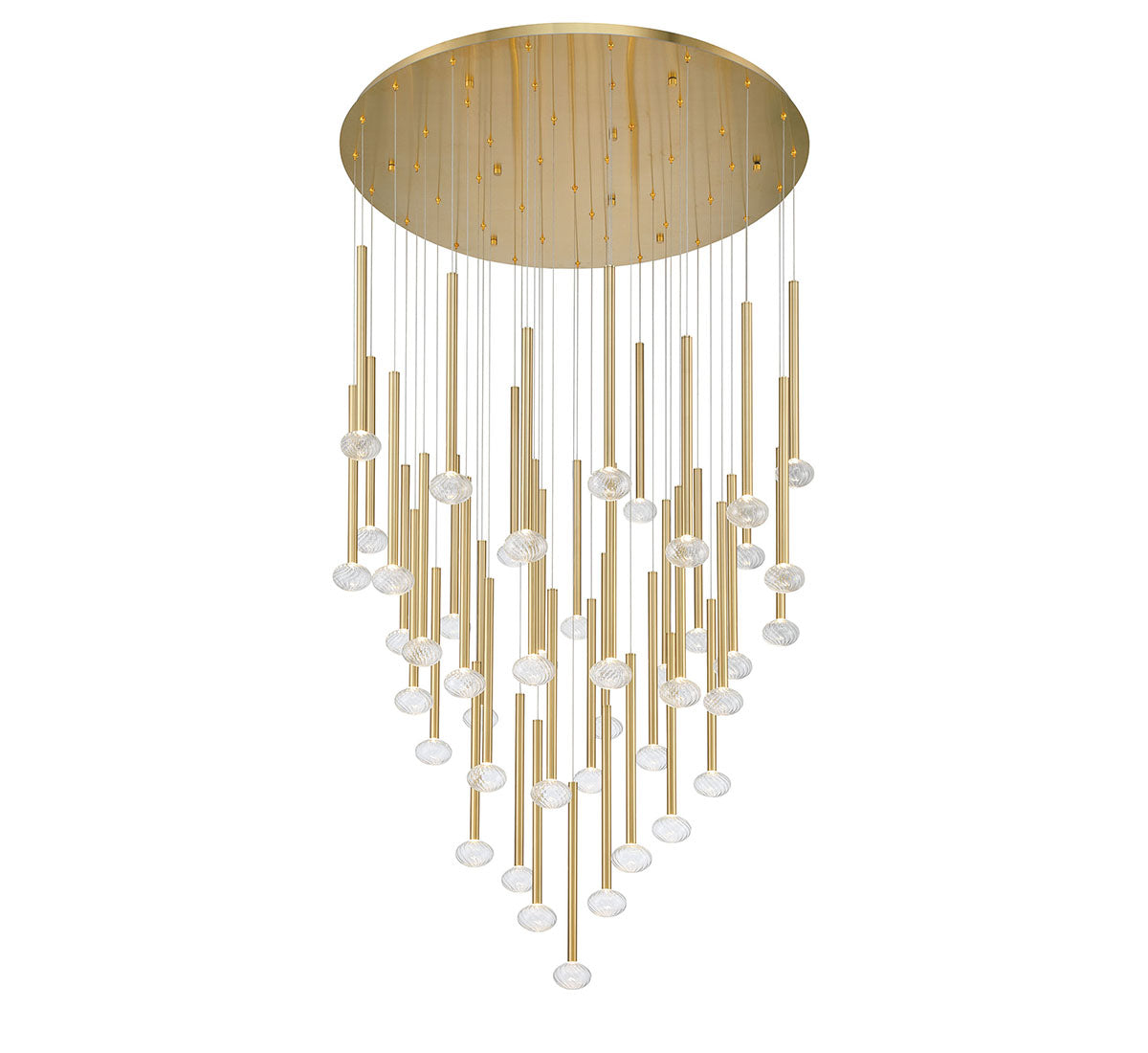 Soffio 44 Light Round LED Chandelier