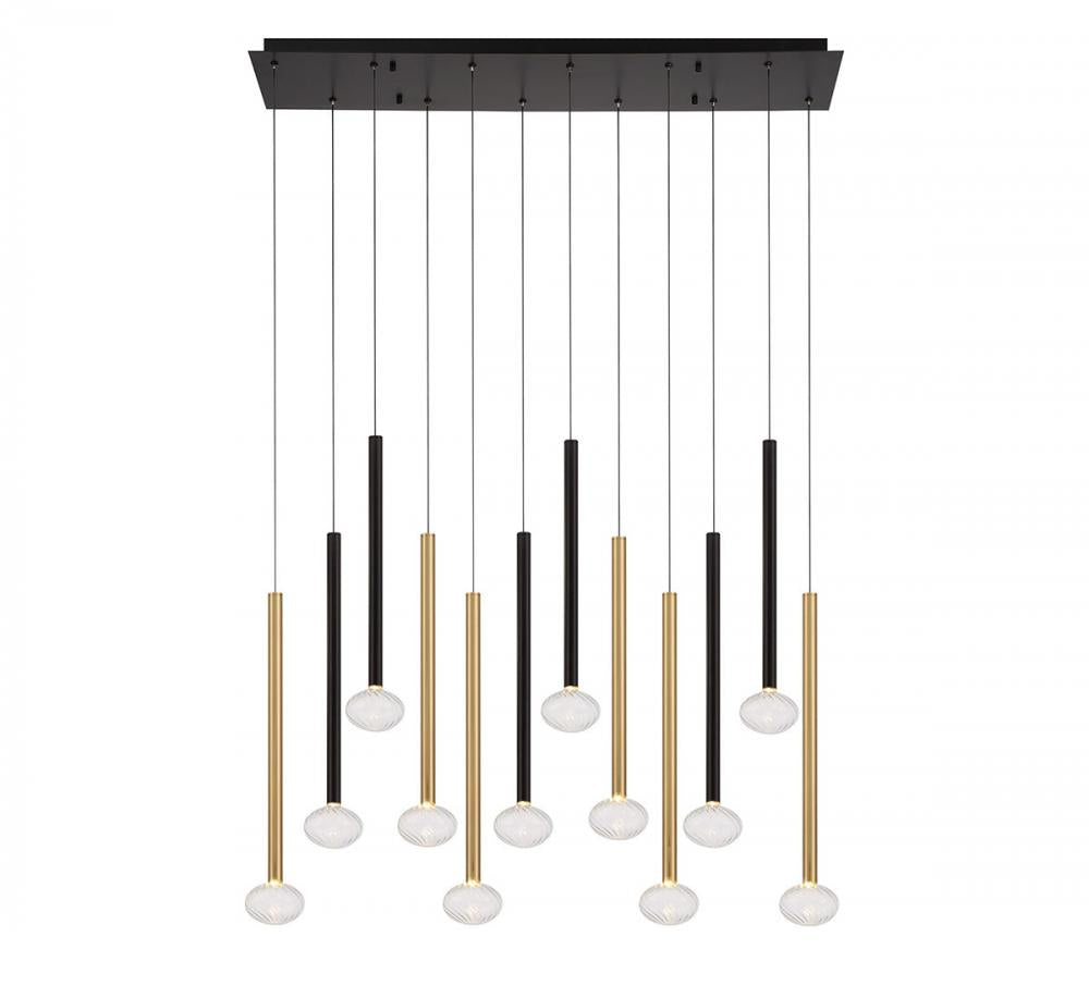Soffio Linear LED Chandelier