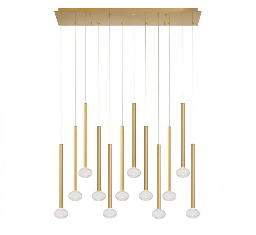 Soffio Linear LED Chandelier