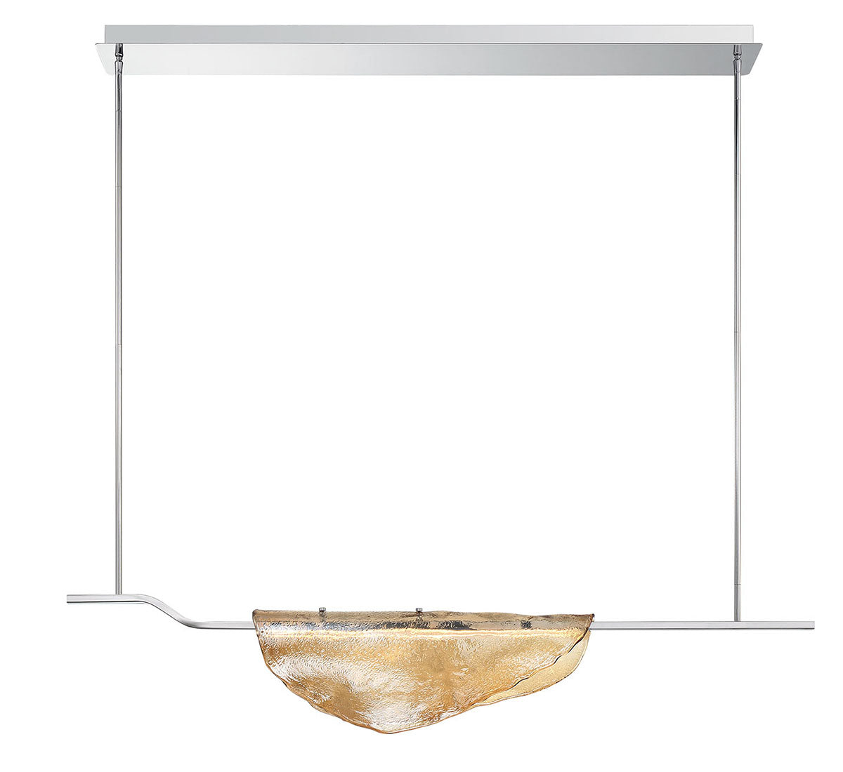 Savona 1 Light Linear LED Chandelier