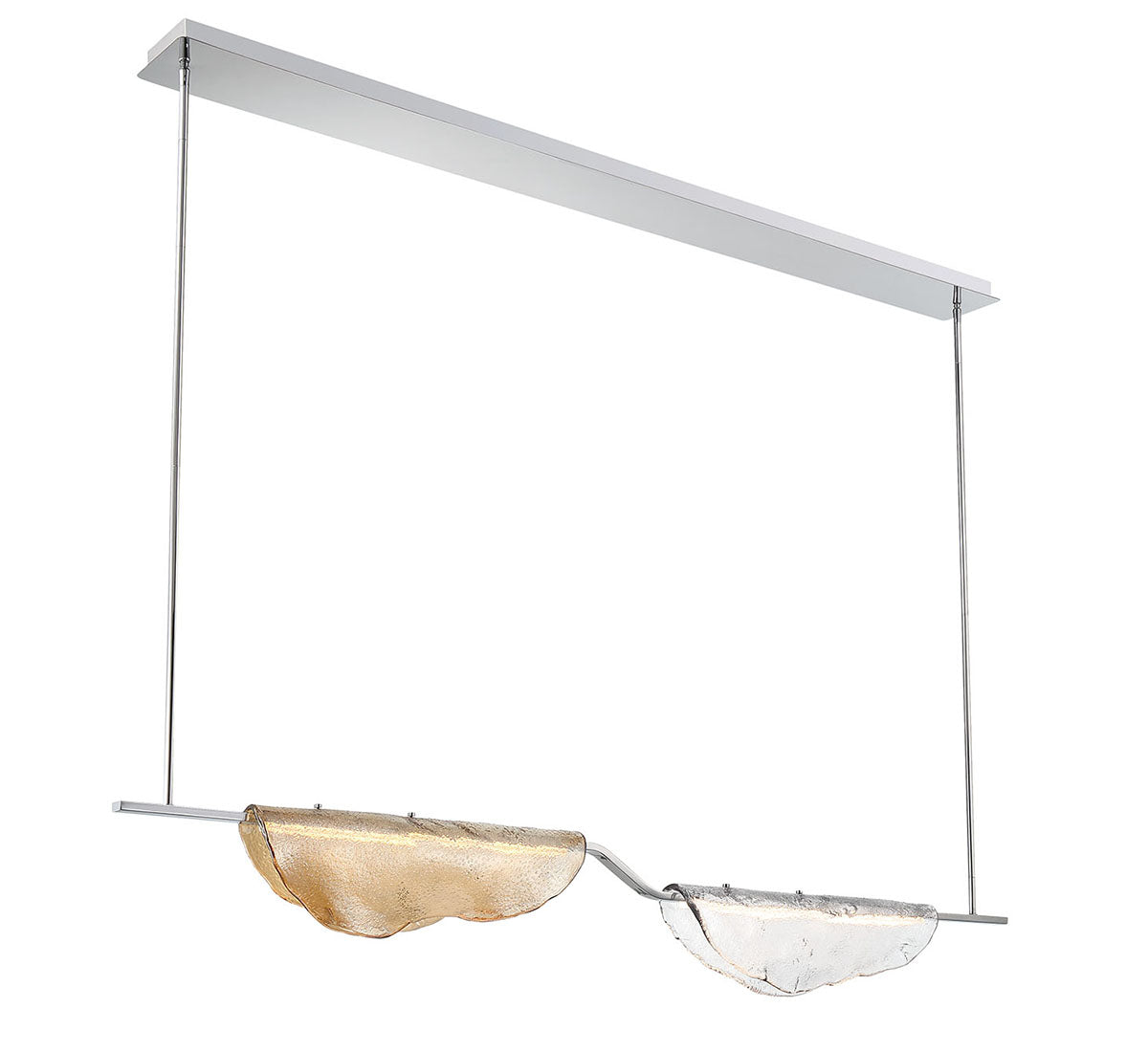 Savona 2 Light Linear LED Chandelier