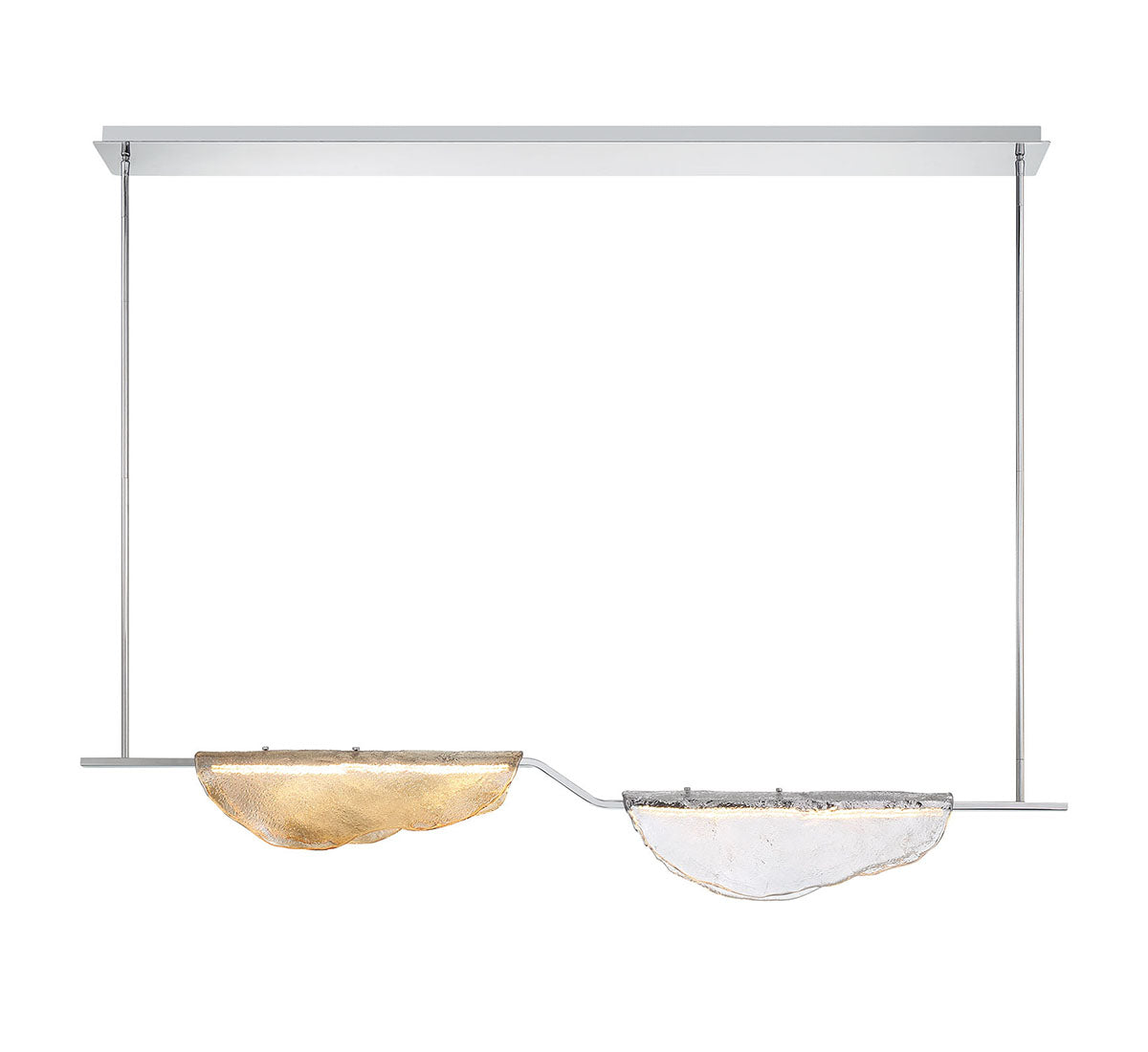 Savona 2 Light Linear LED Chandelier