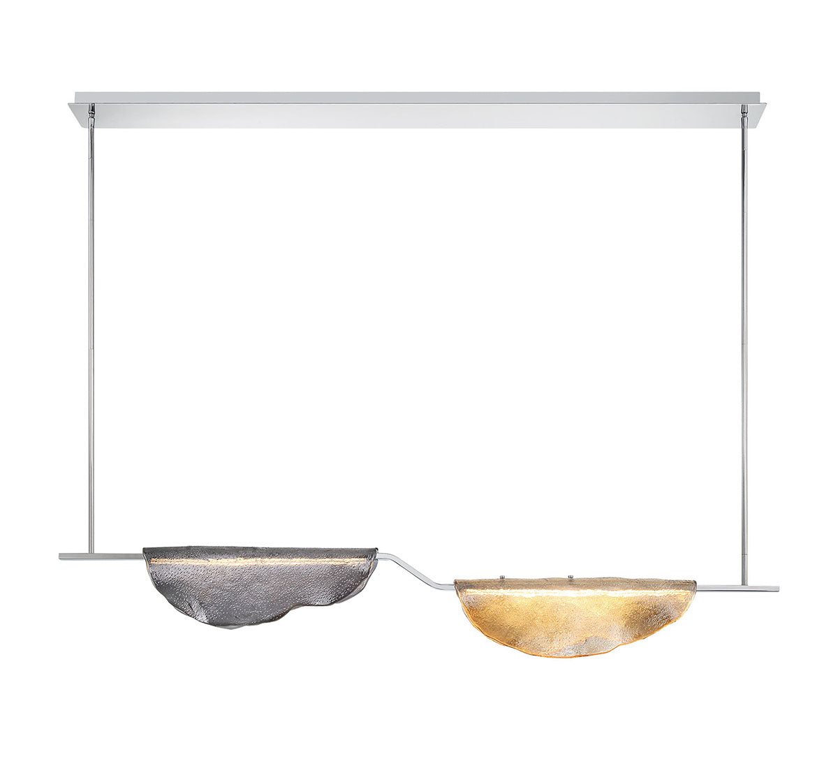 Savona 2 Light Linear LED Chandelier