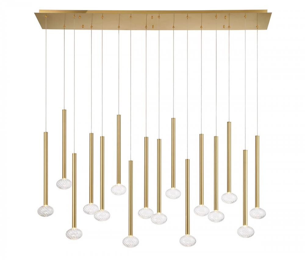 Soffio Linear LED Chandelier