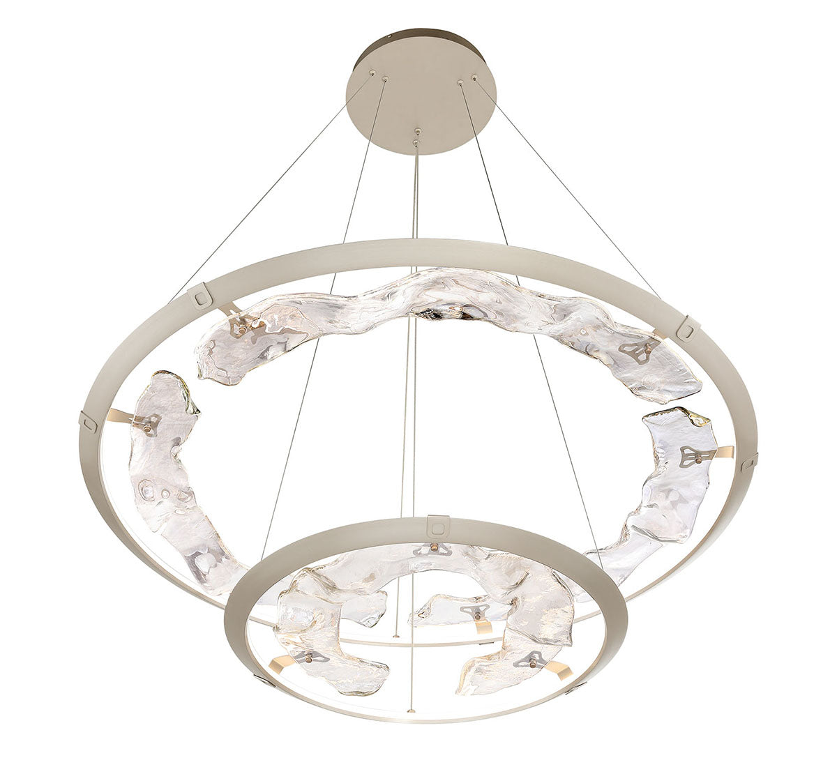 Nettuno 2 Tier LED Chandelier