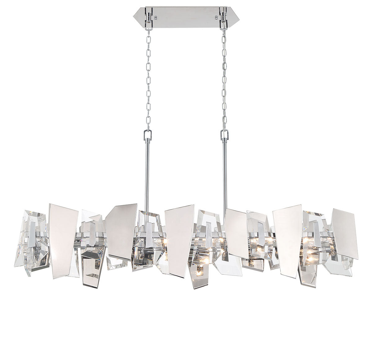Castellana 6 Light Linear Chandelier