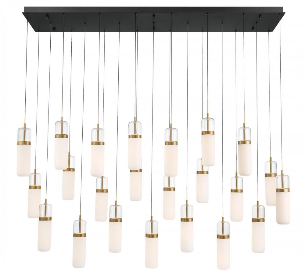 Verona Rectangular LED Chandelier