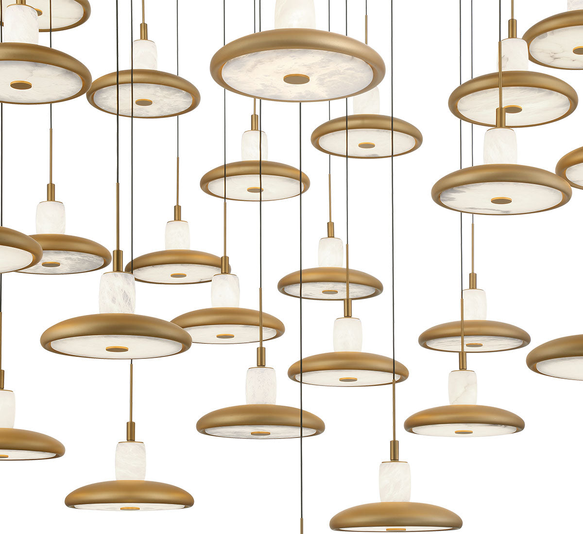 Mantova 31 Light Round LED Chandelier