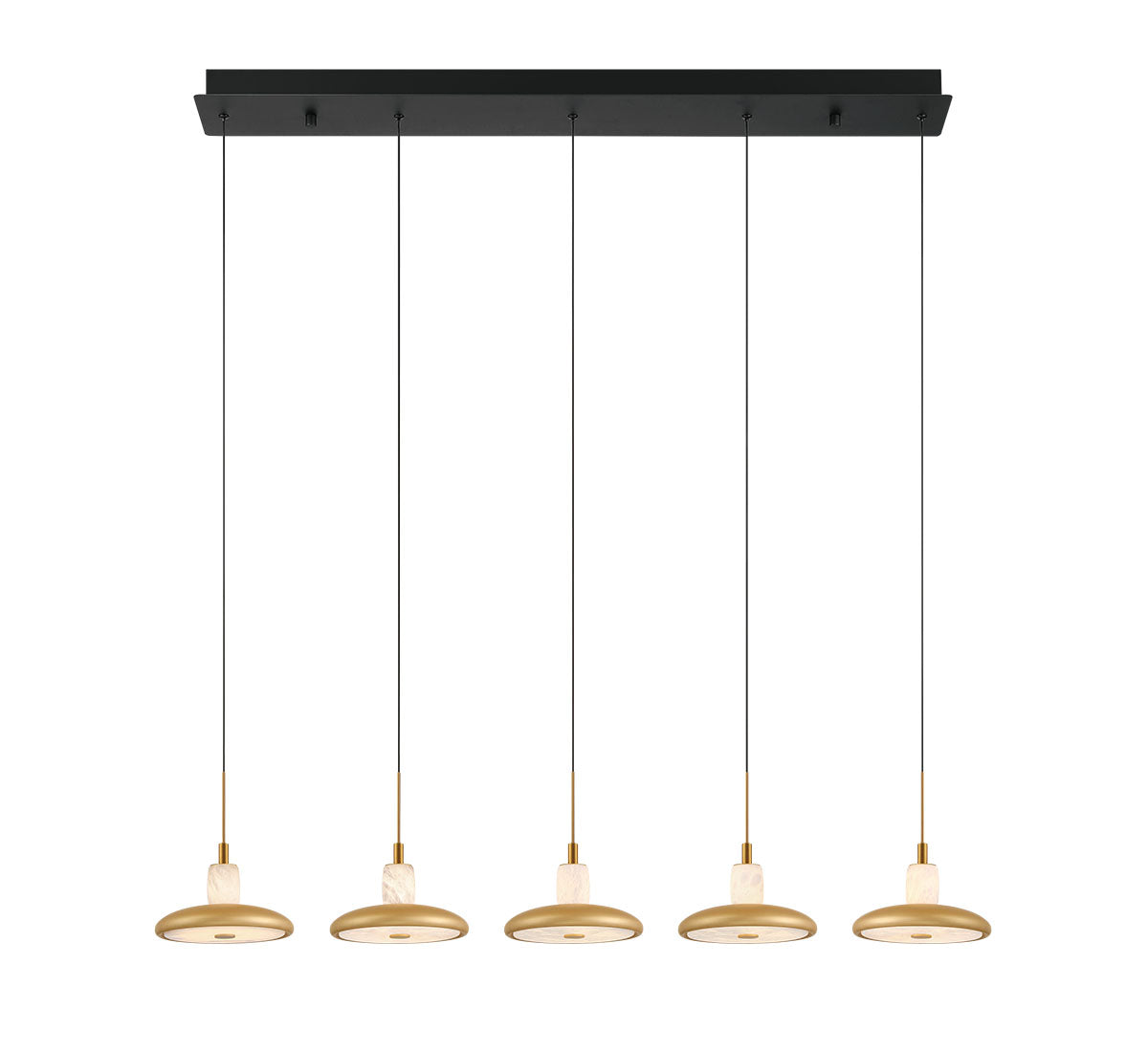 Mantova 5 Light Linear LED Chandelier