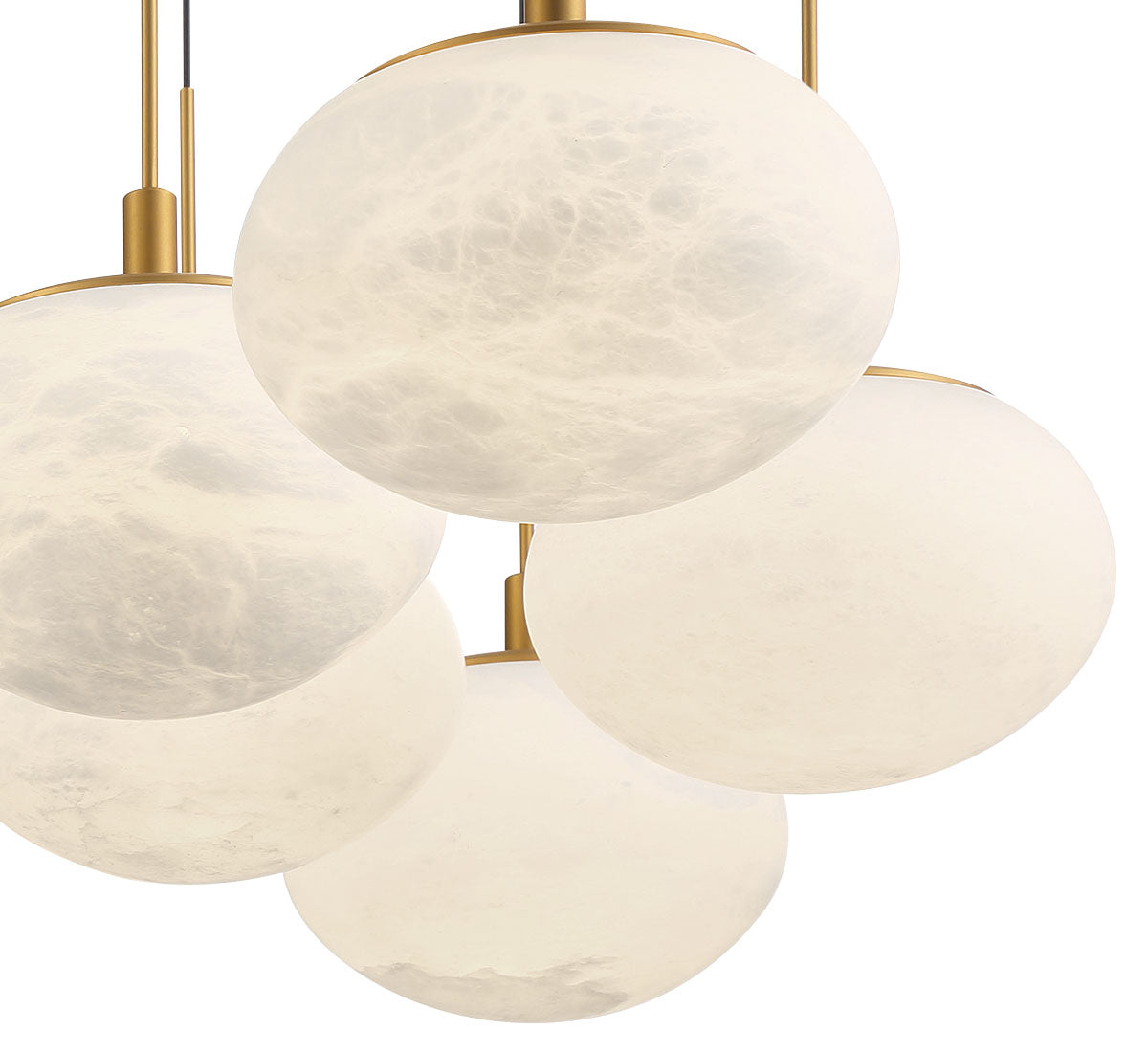Calcolo 5 Light Round LED Chandelier