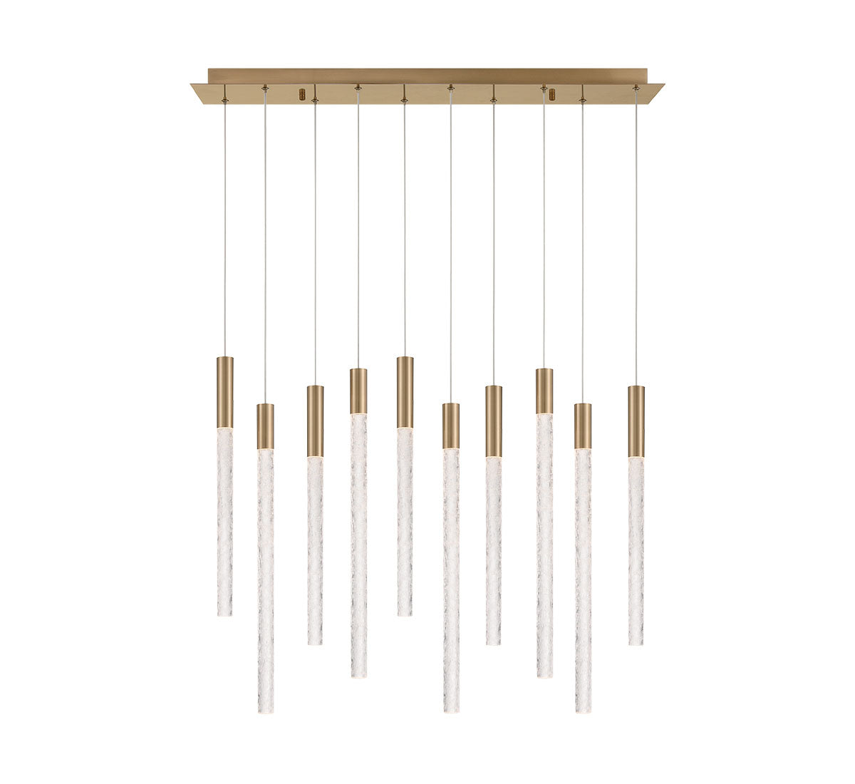 Gravina 10 Light Rectangular LED Chandelier