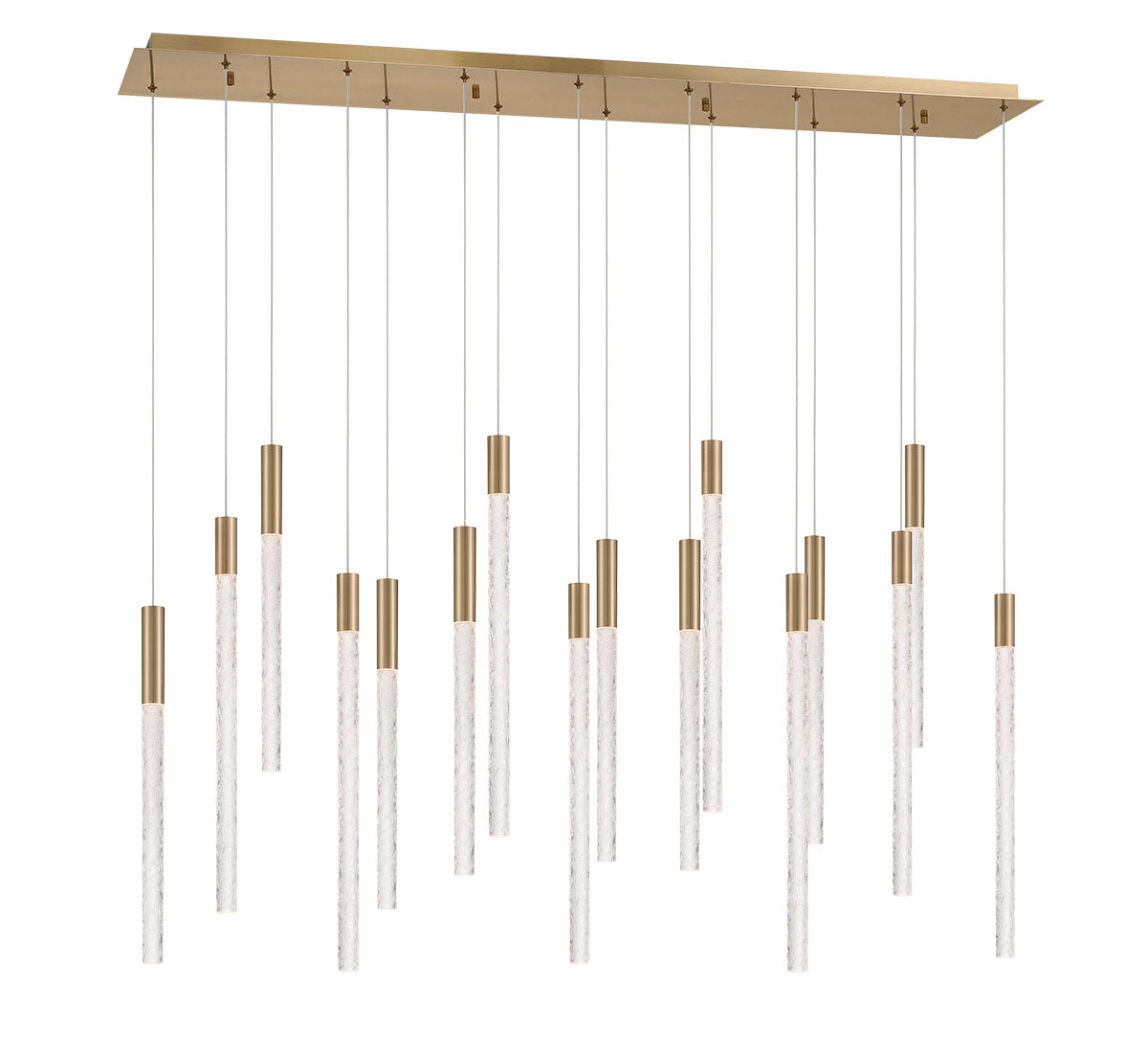 Gravina 16 Light Rectangular LED Chandelier