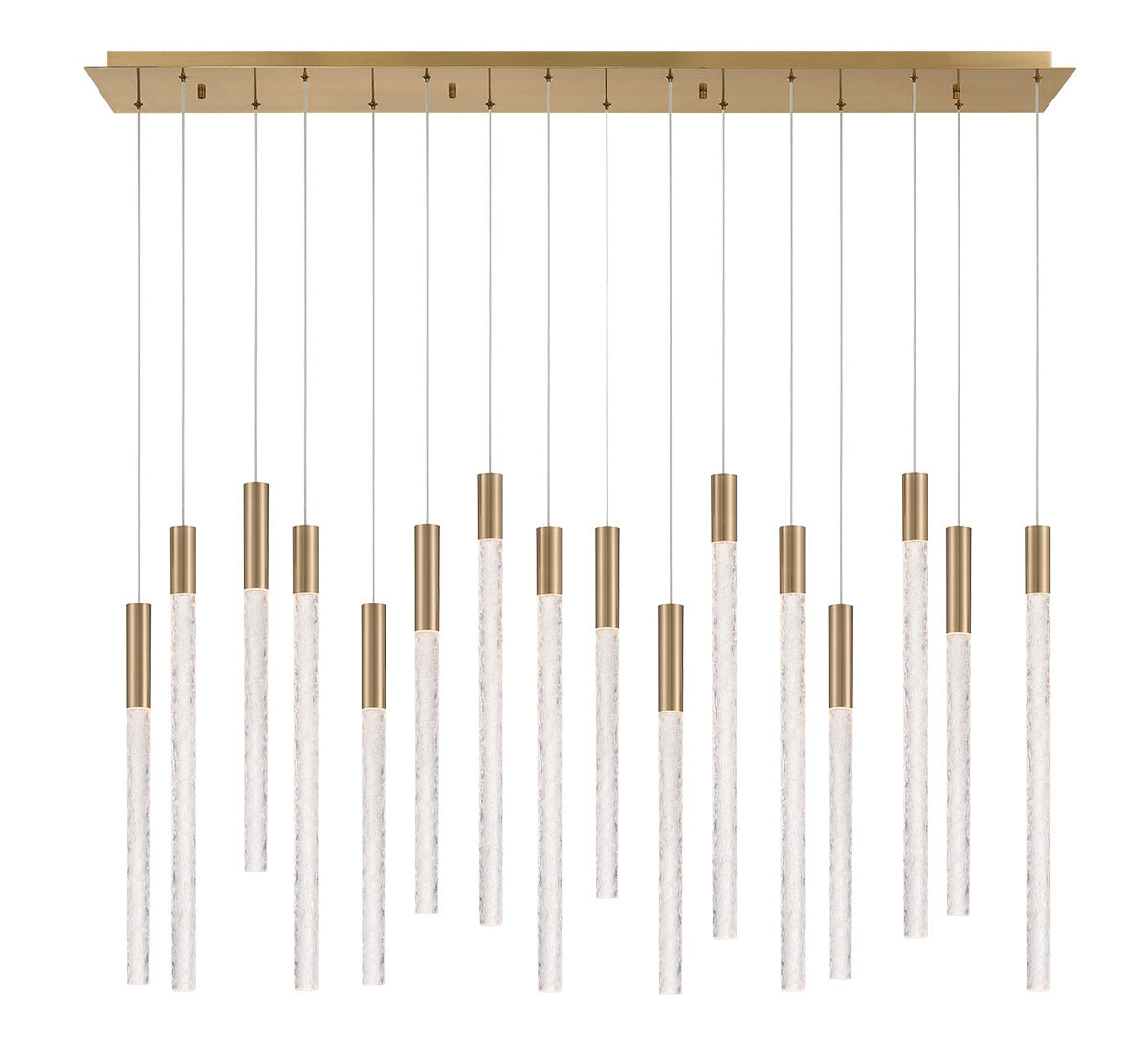 Gravina 16 Light Rectangular LED Chandelier
