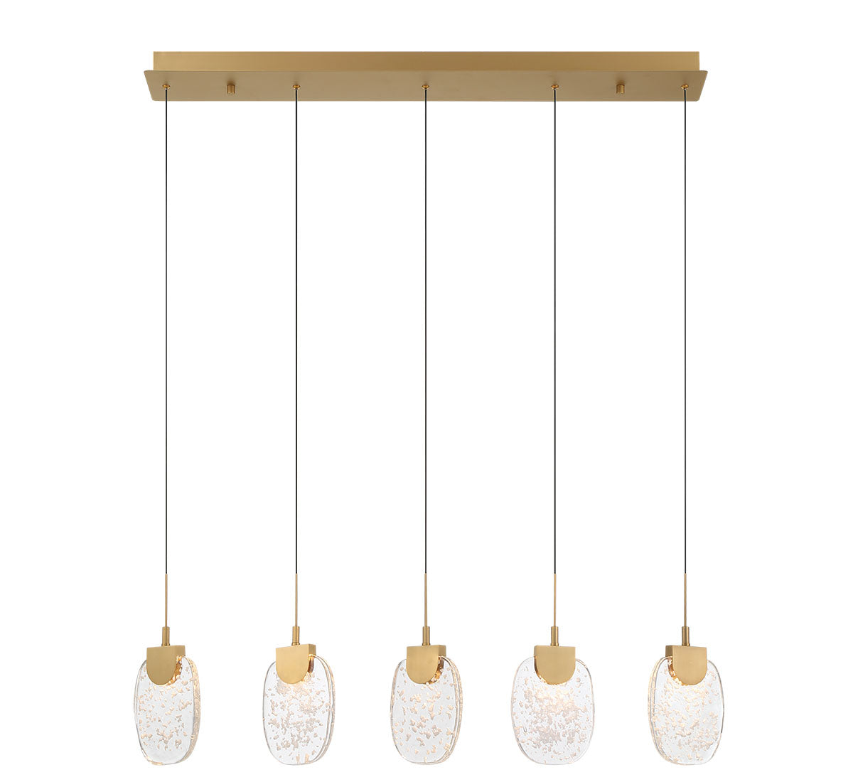 Castelo 5 Light Linear LED Chandelier