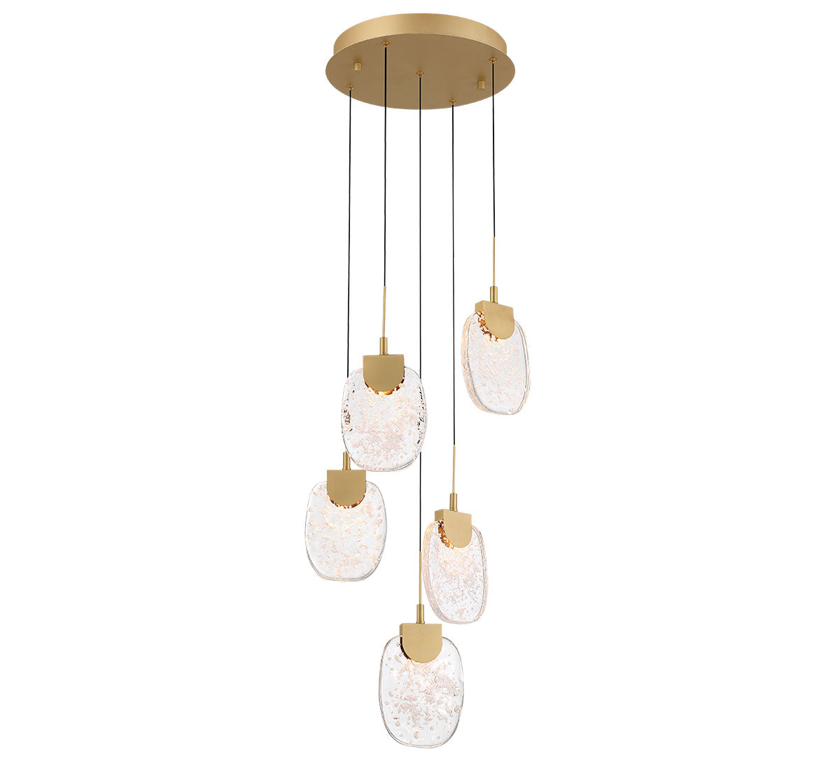 Castelo 5 Light Round LED Chandelier