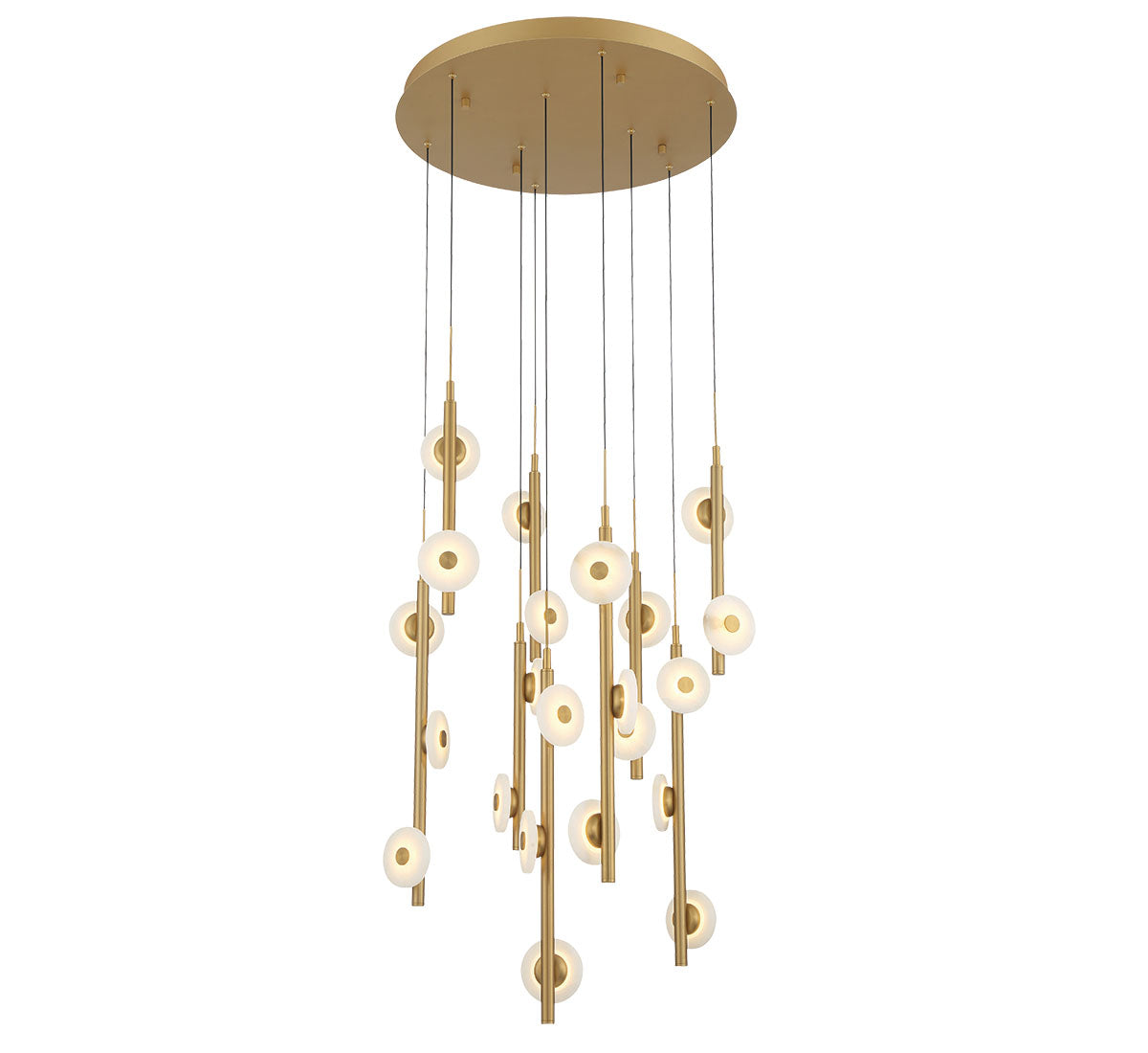 Etna 22 Light Round LED Chandelier