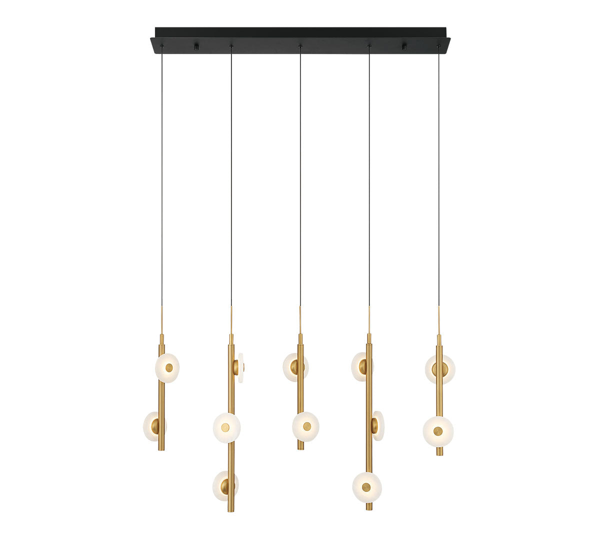 Etna 12 Light Linear LED Chandelier