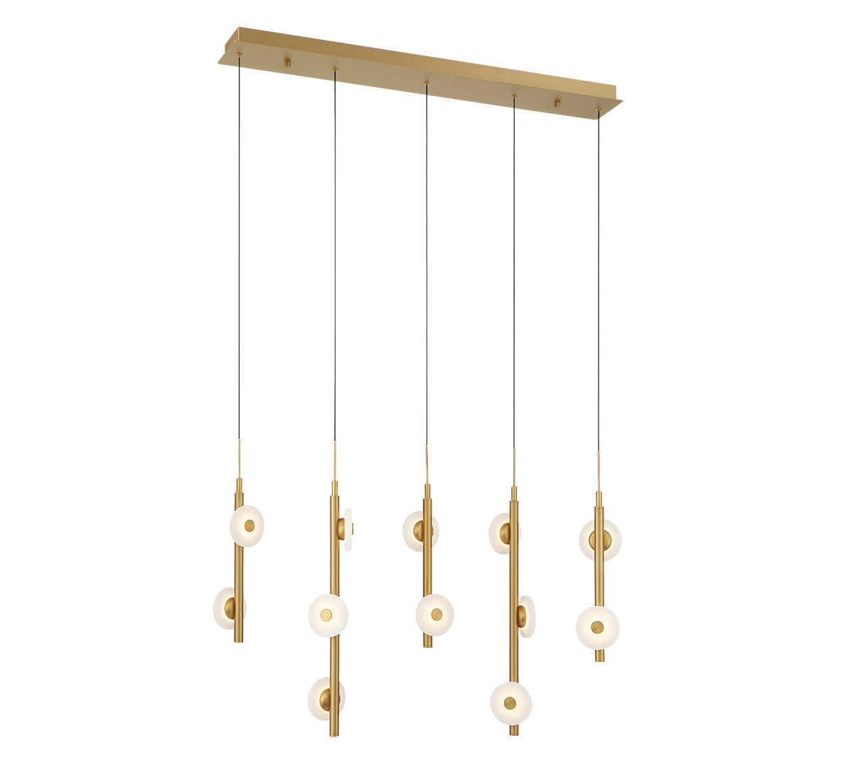 Etna 12 Light Linear LED Chandelier
