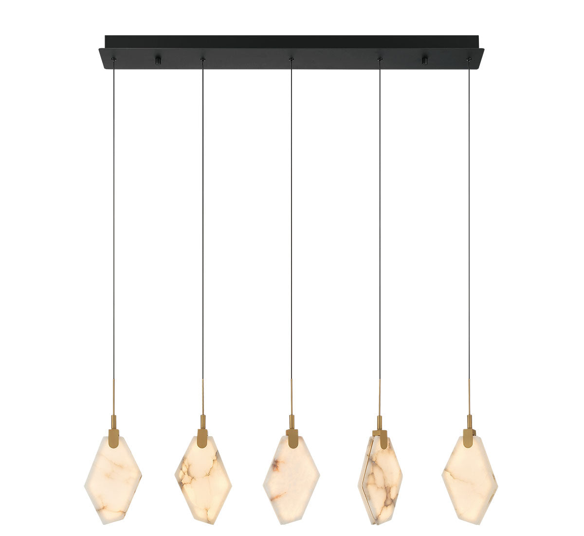 Kosmos 5 Light Linear LED Chandelier