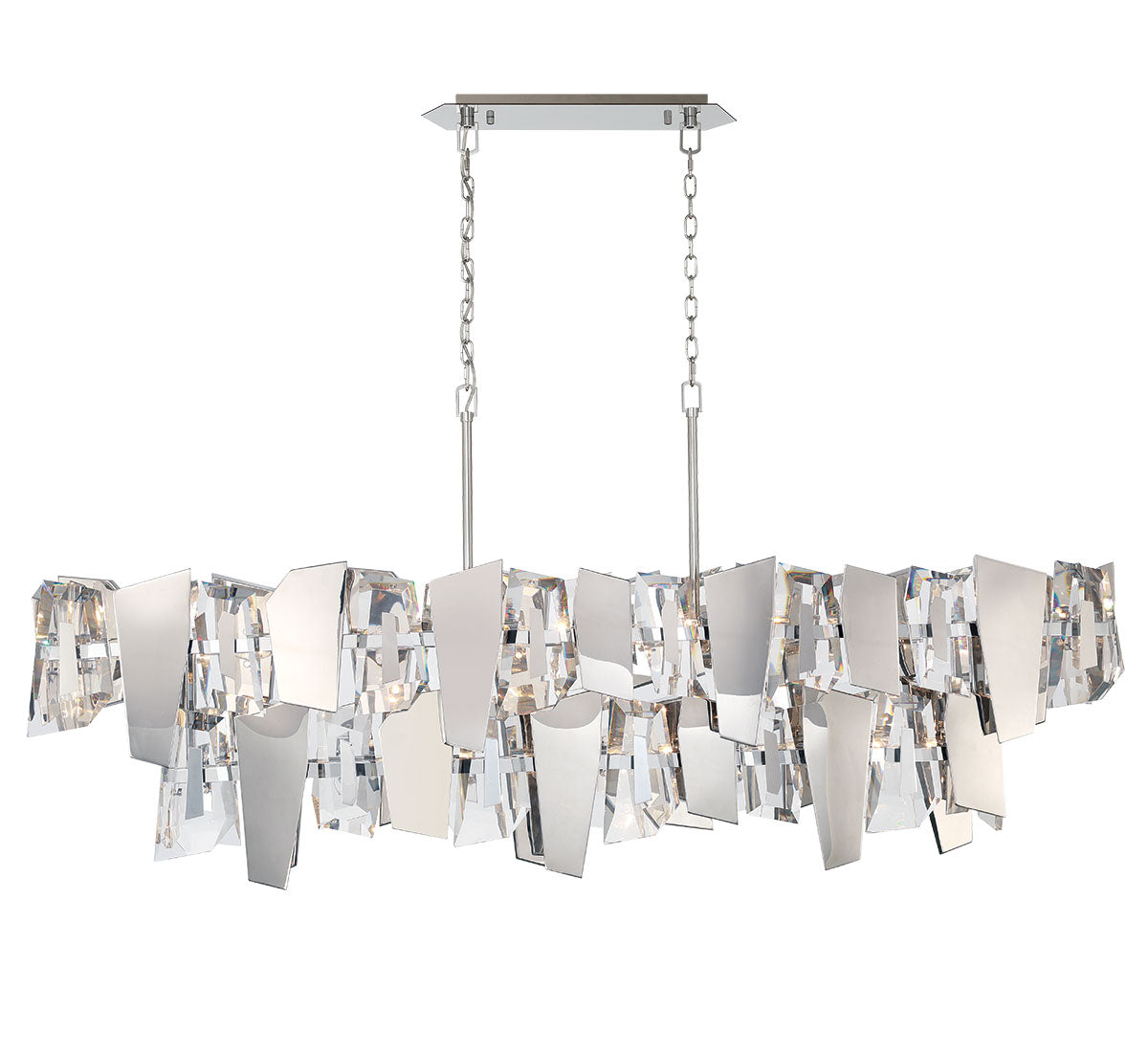 Castellana 2 Tier 14 Light Linear Chandelier