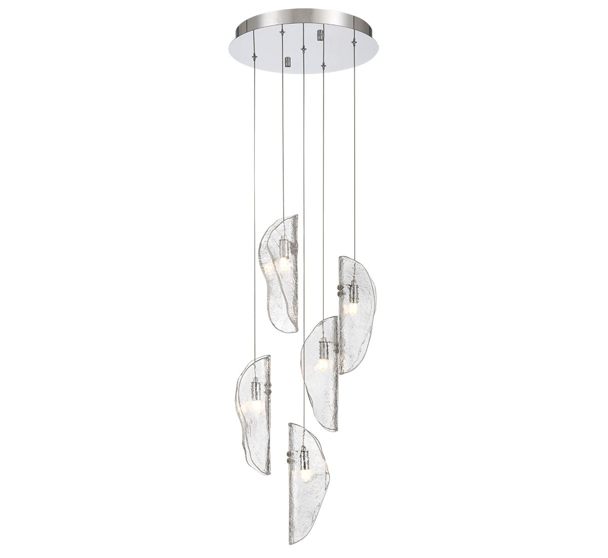 Sorrento 5 Light Round LED Chandelier