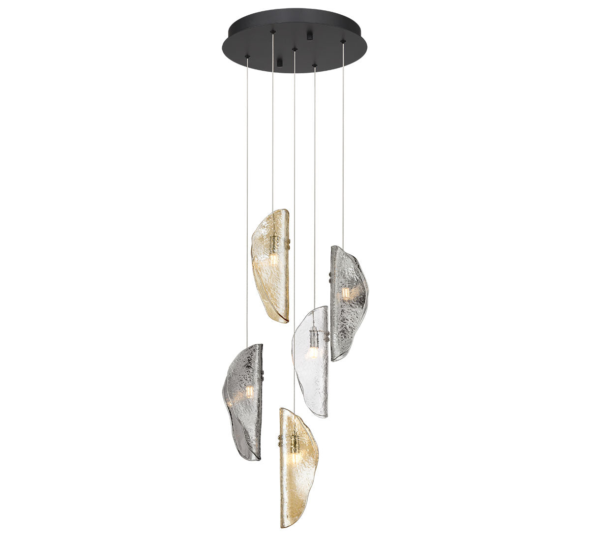 Sorrento 5 Light Round LED Chandelier