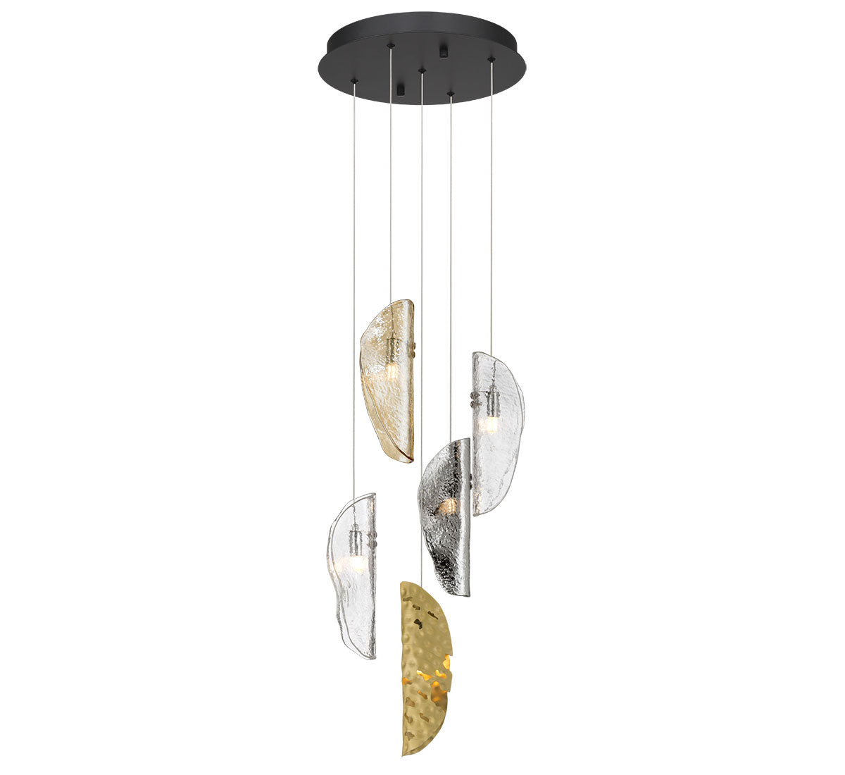 Sorrento 5 Light Round LED Chandelier