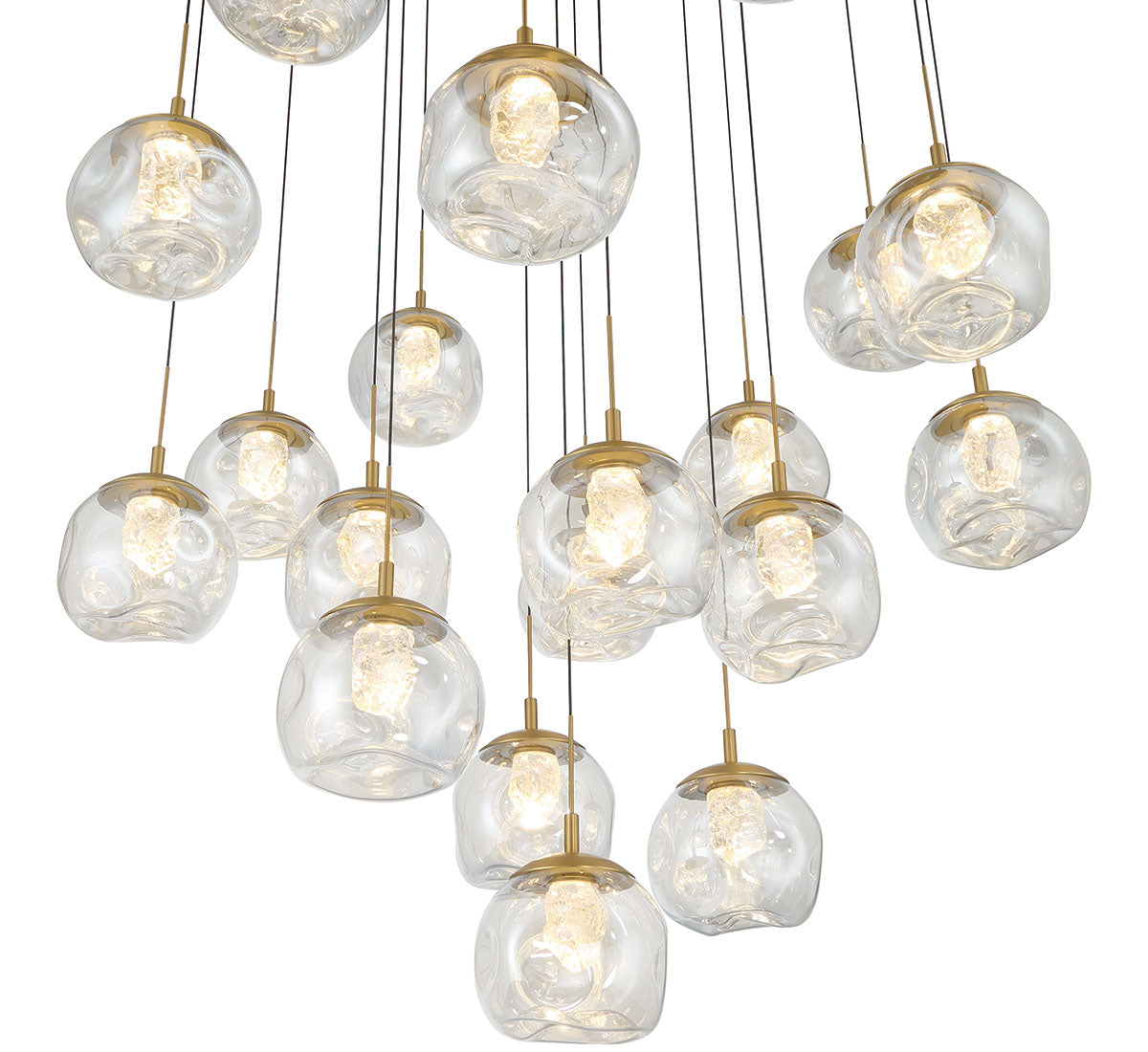 Camerino 19 Light Round LED Chandelier