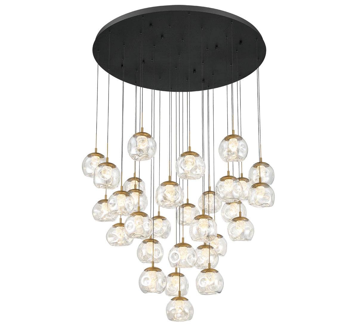 Camerino 31 Light Round LED Chandelier