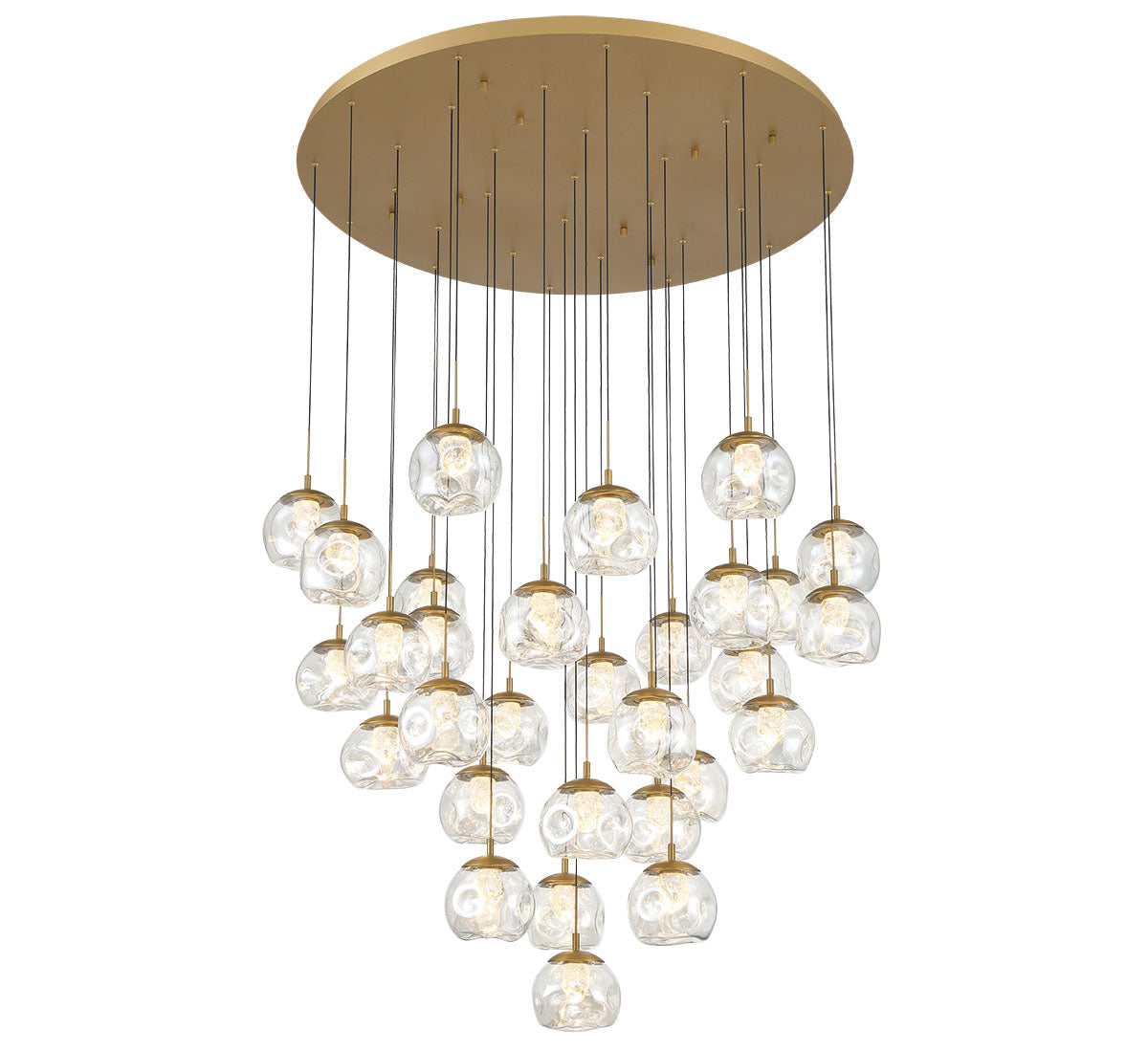 Camerino 31 Light Round LED Chandelier