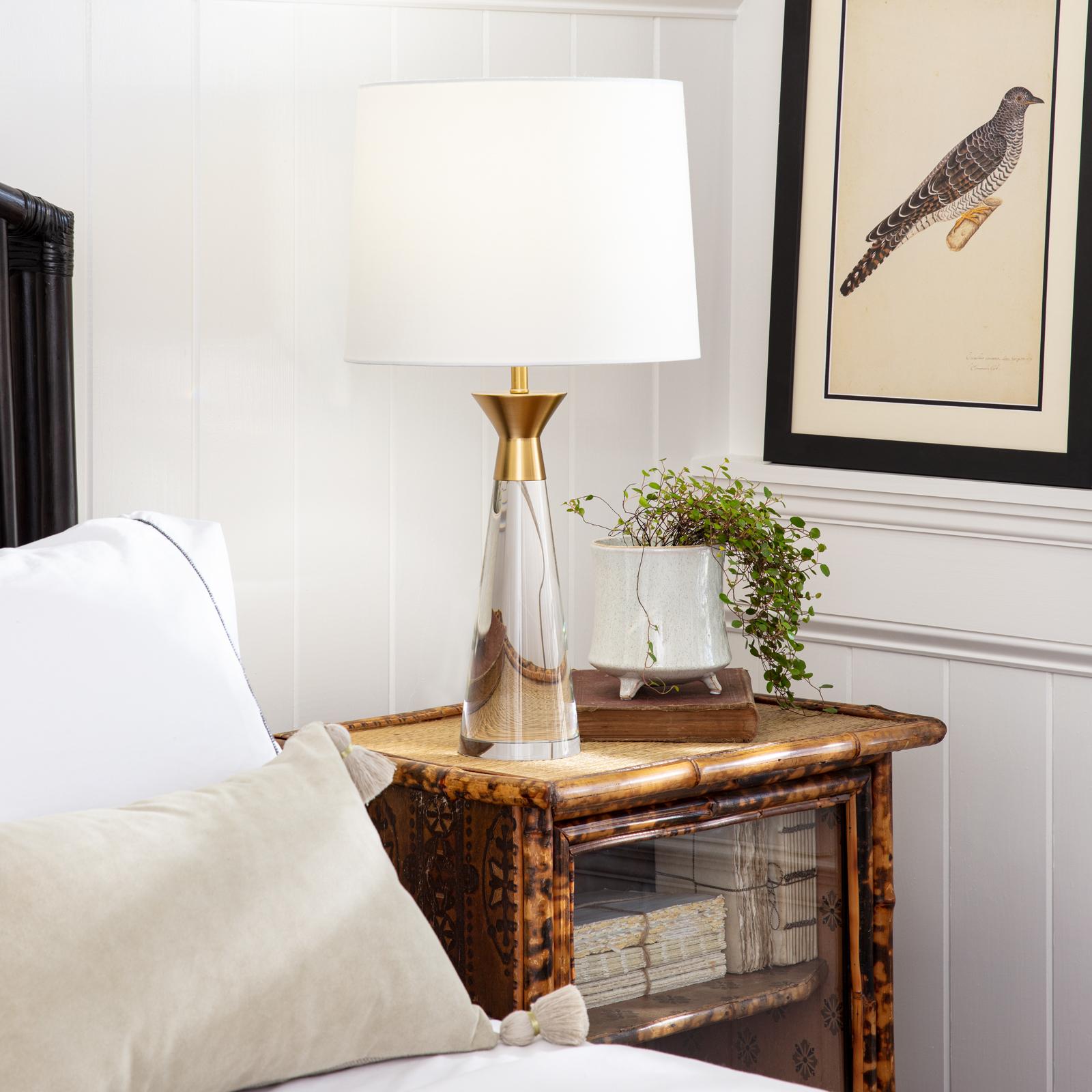Starling Crystal Table Lamp