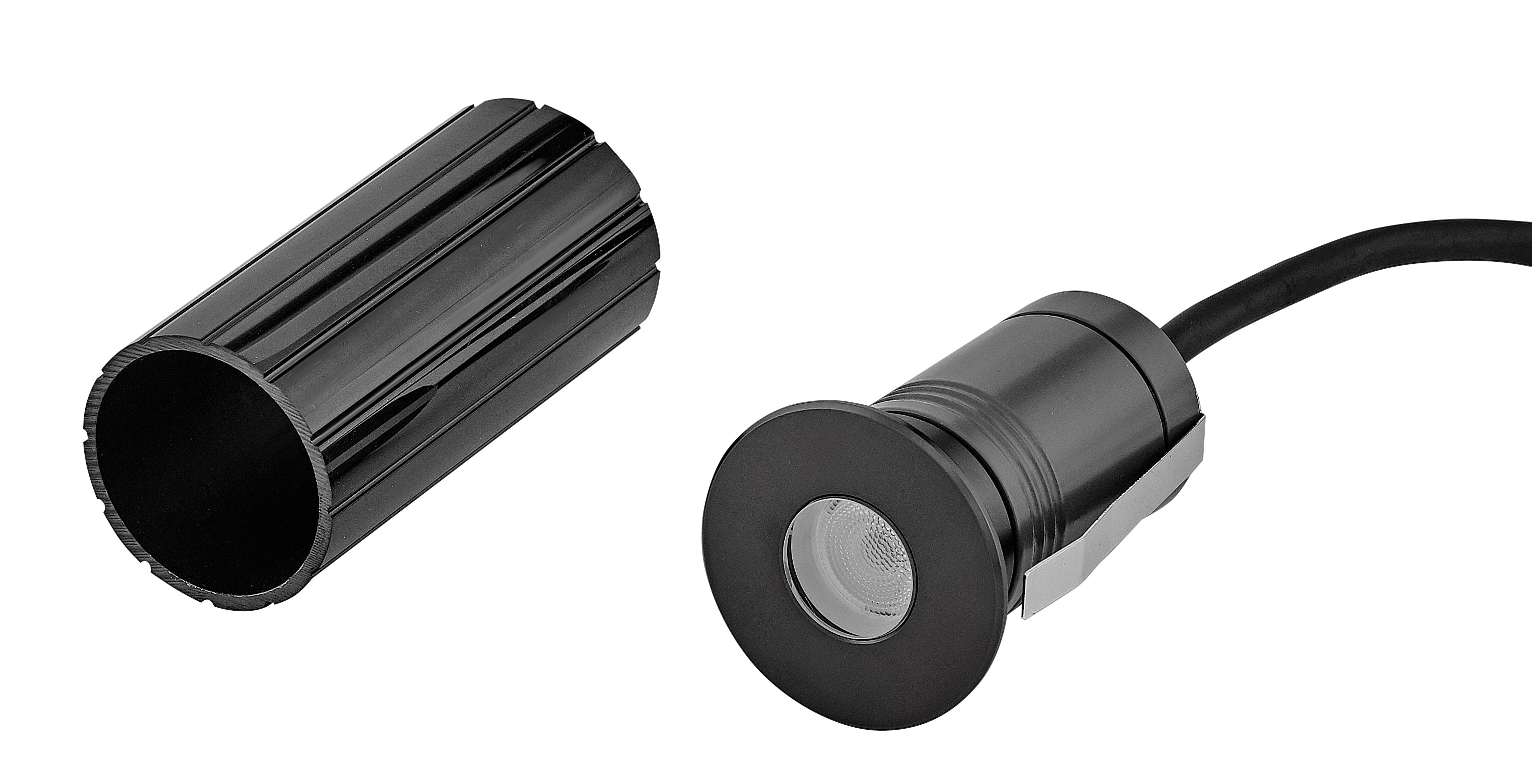 Sparta - Dot Large Stainless Steel LED Round Button Light