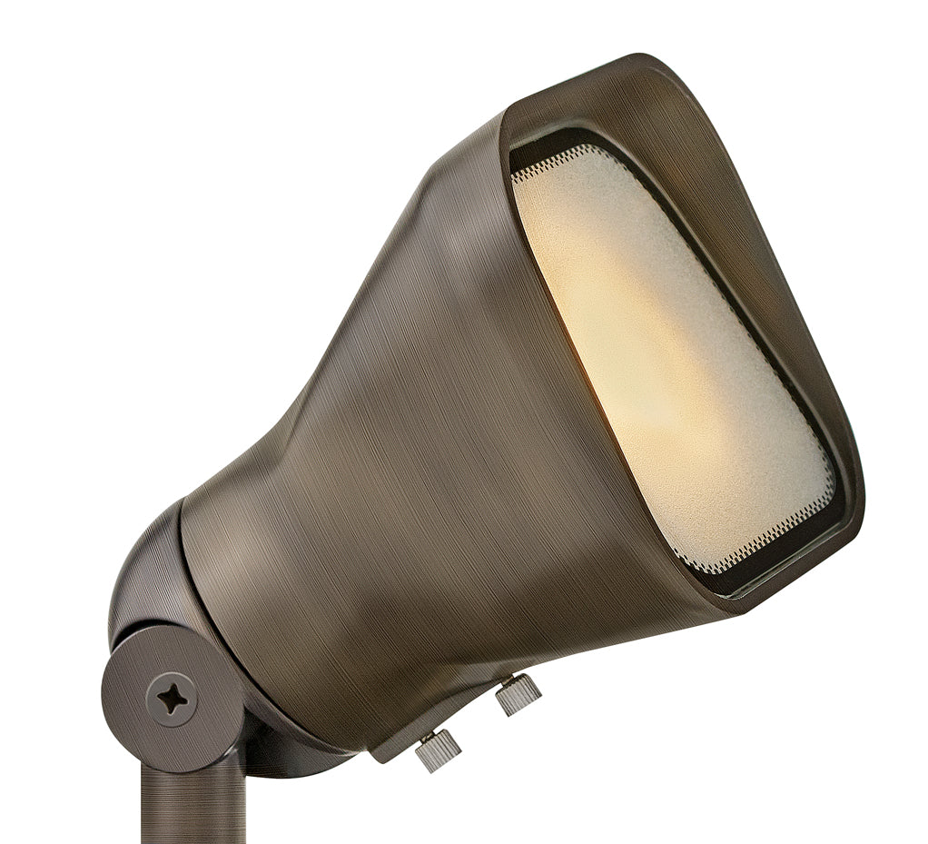 Hardy Island Accent Flood Light Brass MR16 LED 4w